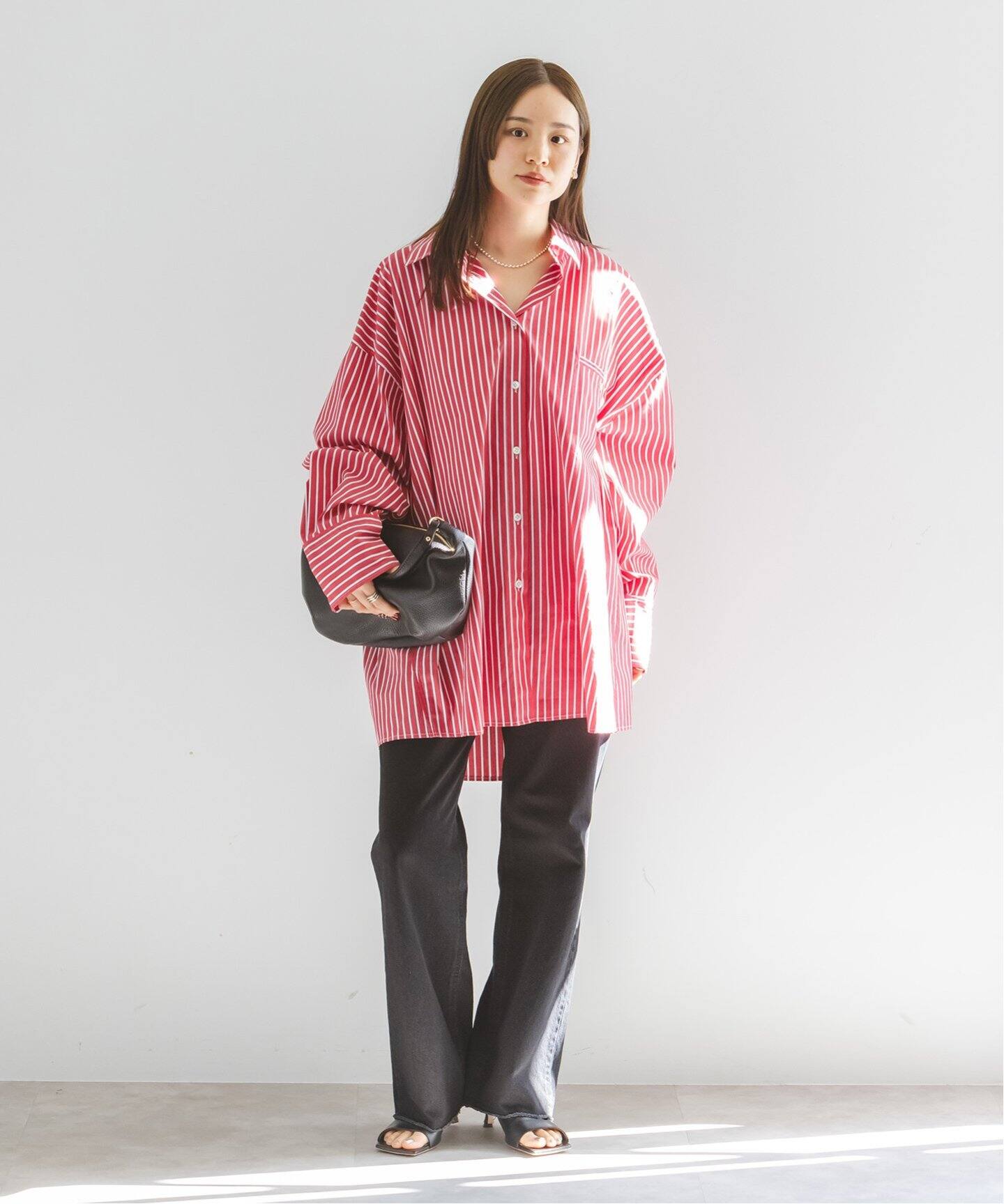 PROVOKE/プロヴォーク super big shirt(ストライプ)（シャツ