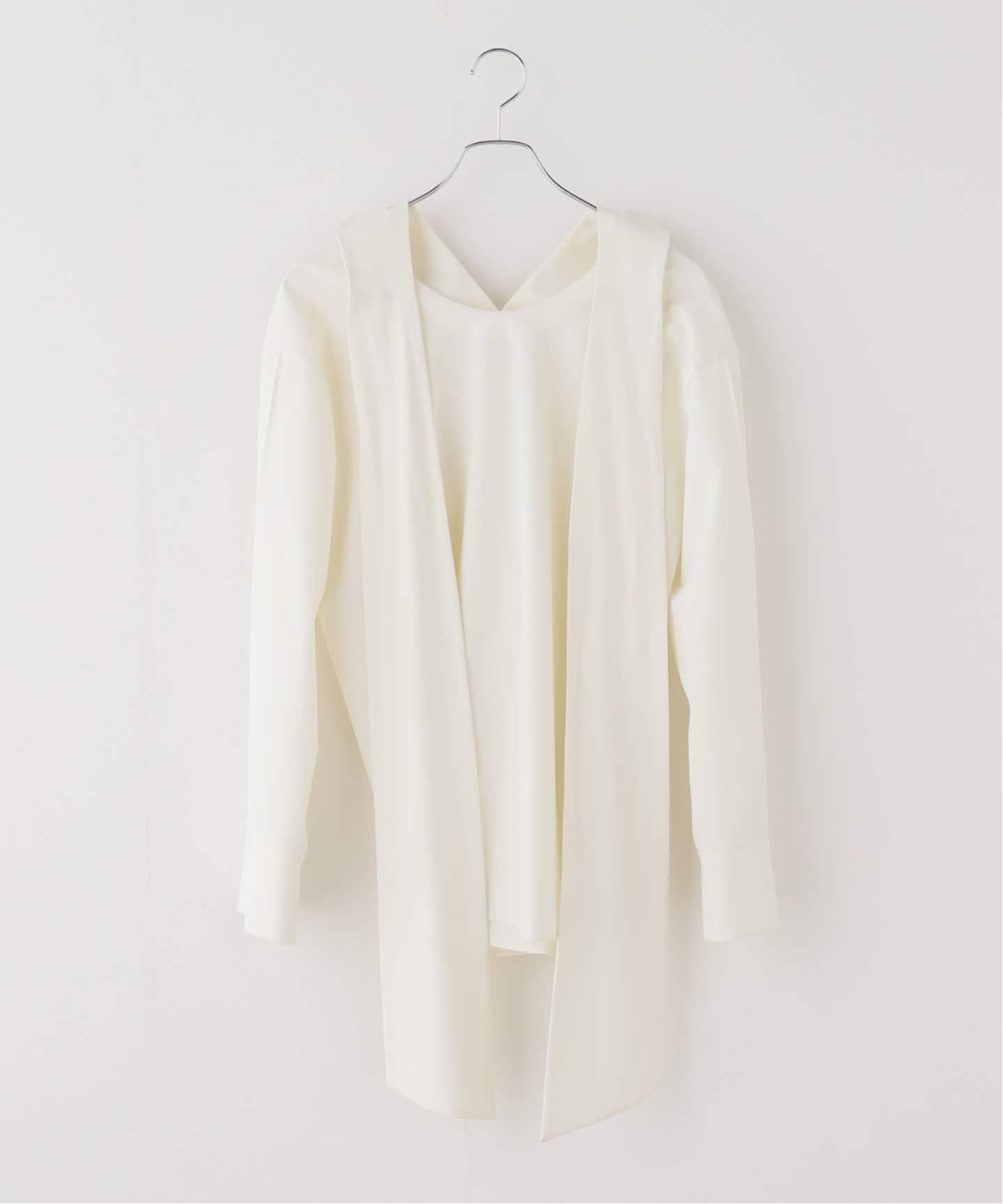 UJOH / ウジョー Bow Tie Shirt（シャツ／ブラウス）｜NOBLE（ノーブル