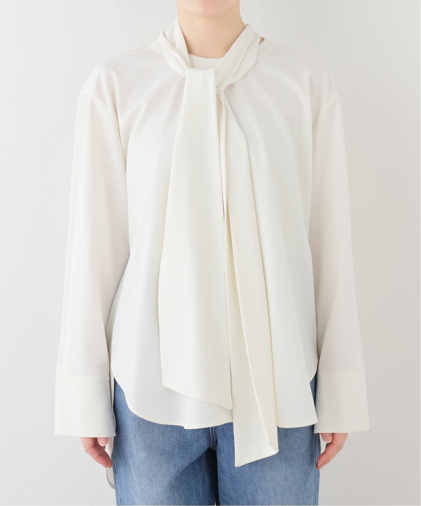 UJOH / ウジョー Bow Tie Shirt（シャツ／ブラウス）｜NOBLE（ノーブル