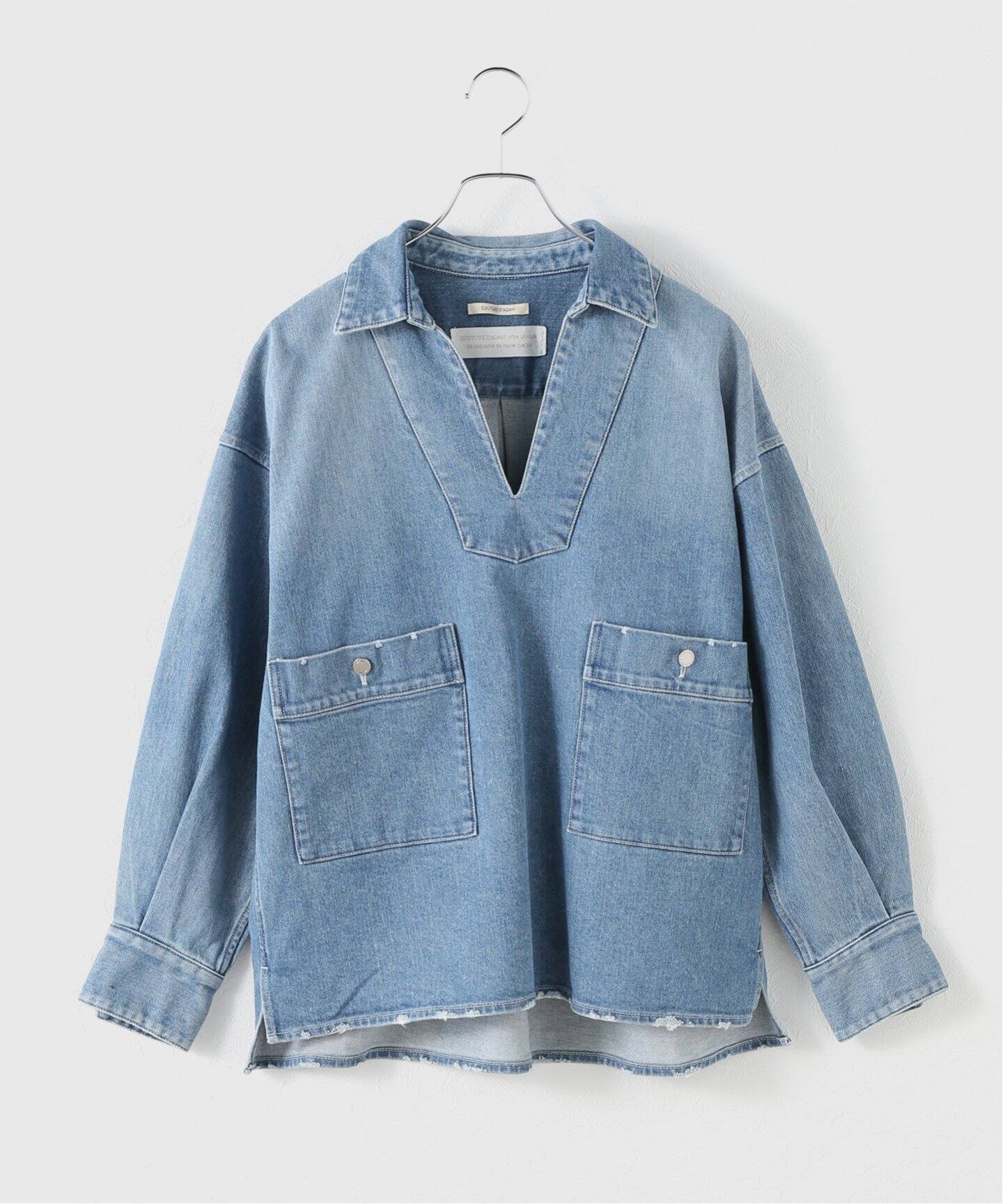 COUTURE D'ADAM/クチュール ド アダム Denim Skipper Shirt