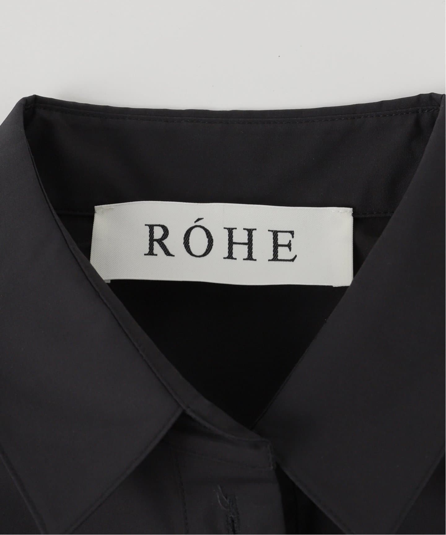 ROHE/ロヘ Ladder embroidered poplin shirt（シャツ／ブラウス
