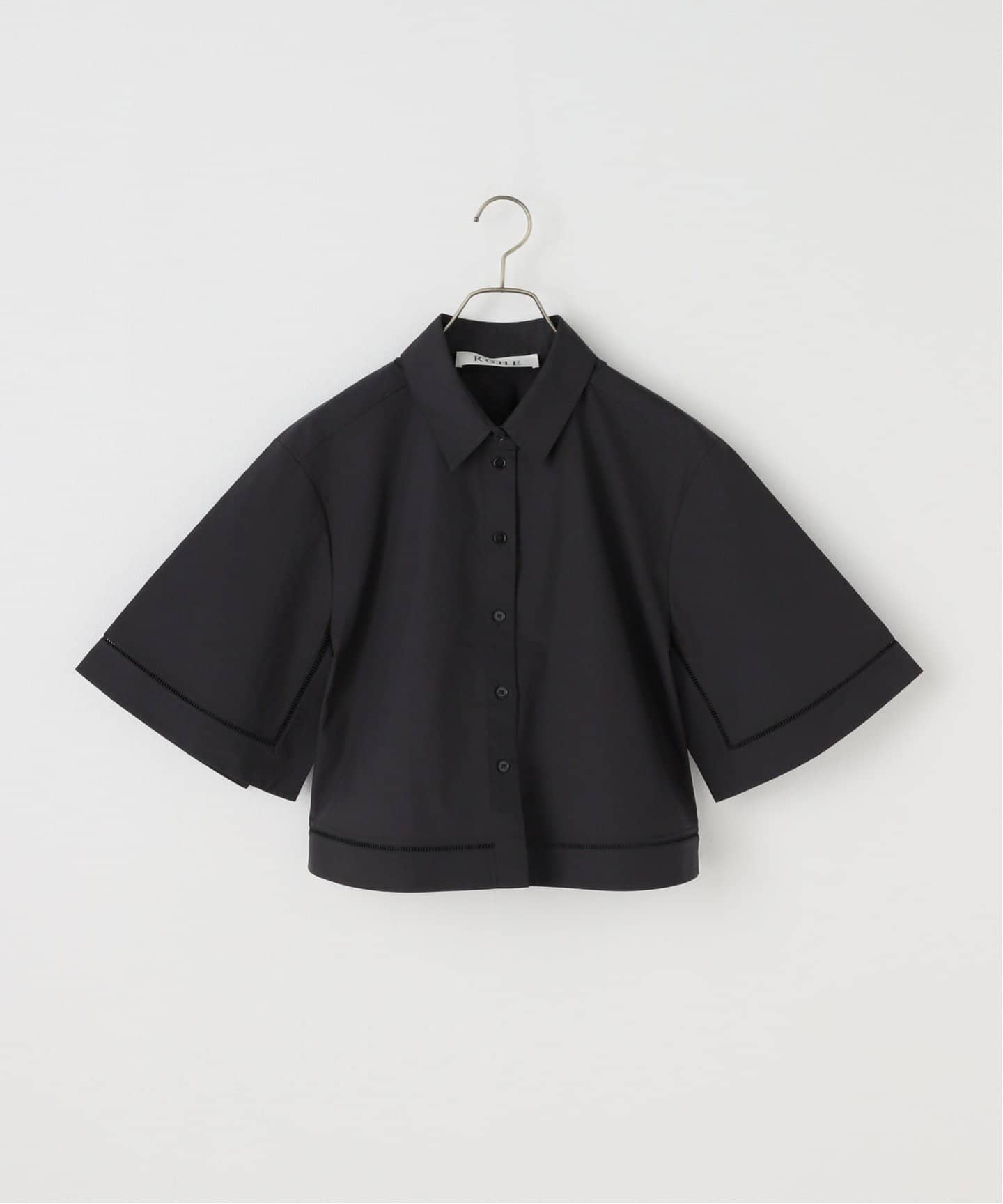 Noble - NOBLE トップス ROHE/ロヘ Ladder embroidered poplin shirt（シャツ／ブラウス