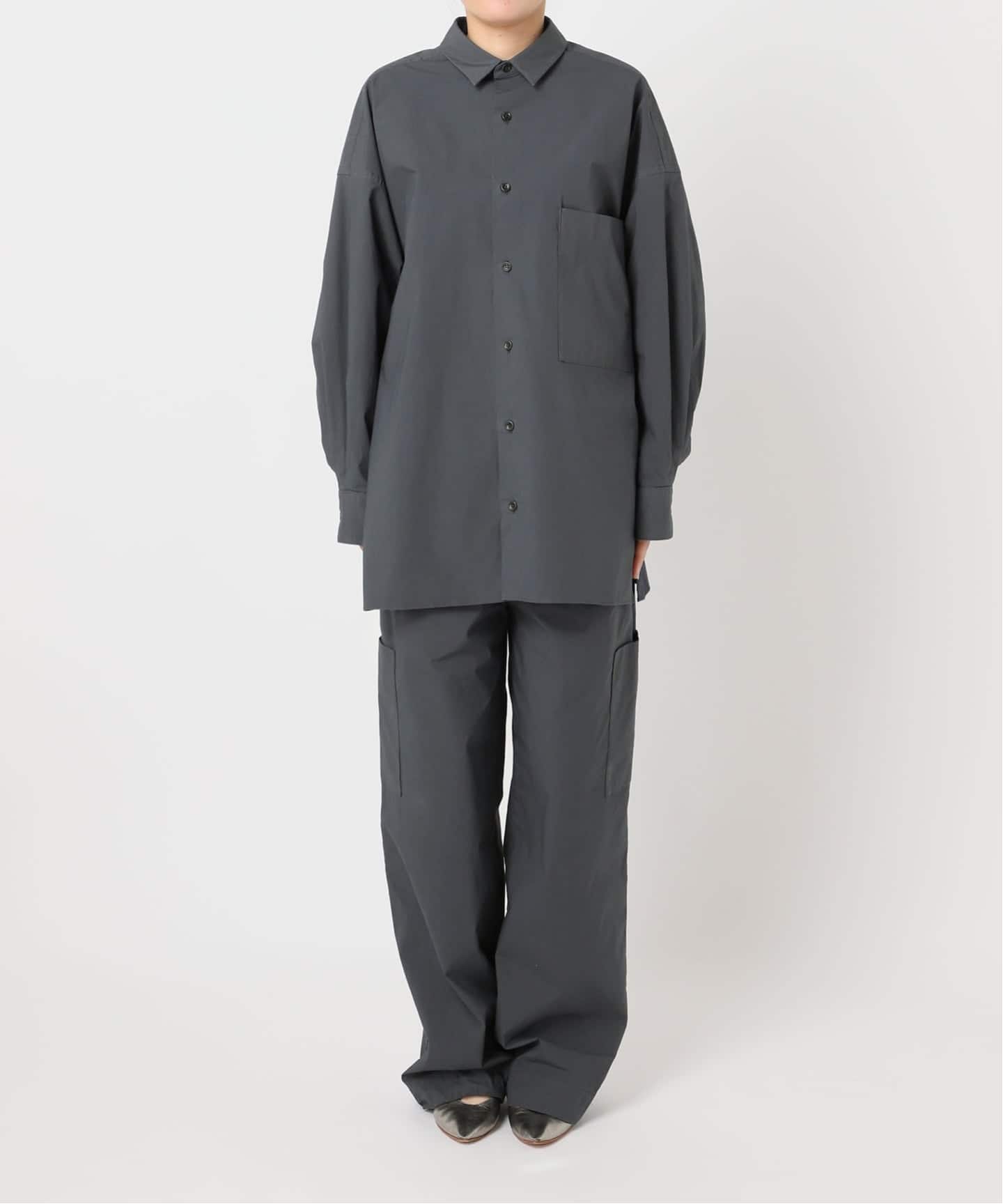 NATURAL DYE BIG SH / ナチュラルダイビッグシャツ（シャツ／ブラウス