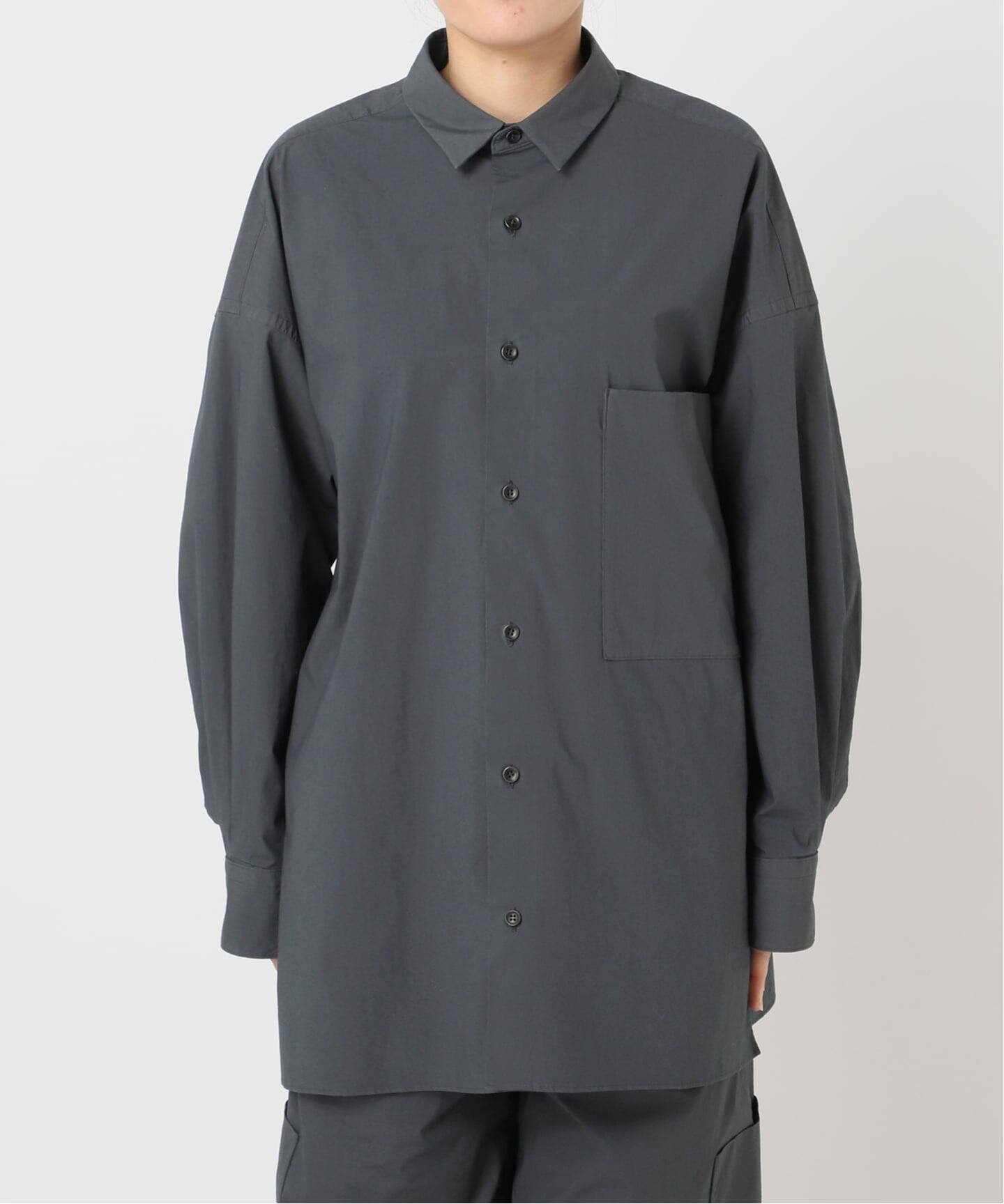 NATURAL DYE BIG SH / ナチュラルダイビッグシャツ（シャツ／ブラウス