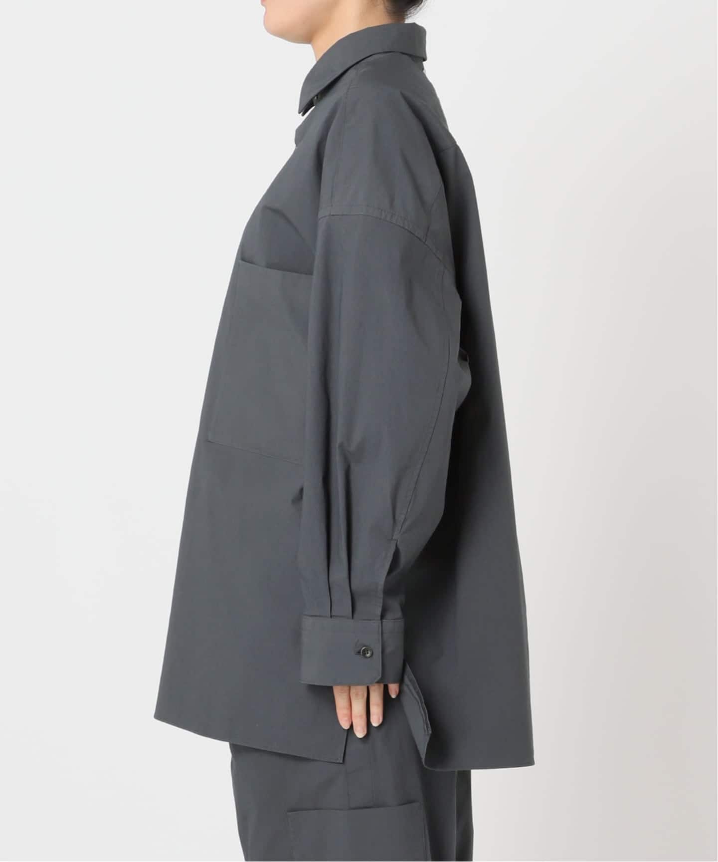 NATURAL DYE BIG SH / ナチュラルダイビッグシャツ（シャツ／ブラウス