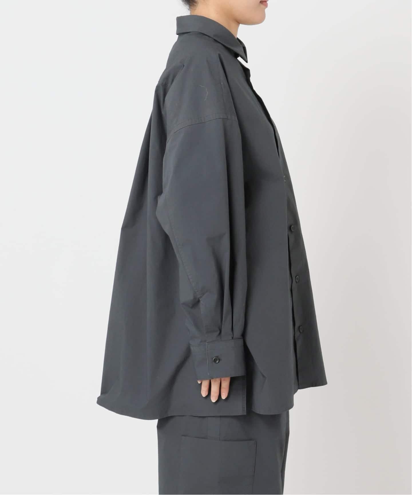 NATURAL DYE BIG SH / ナチュラルダイビッグシャツ（シャツ／ブラウス
