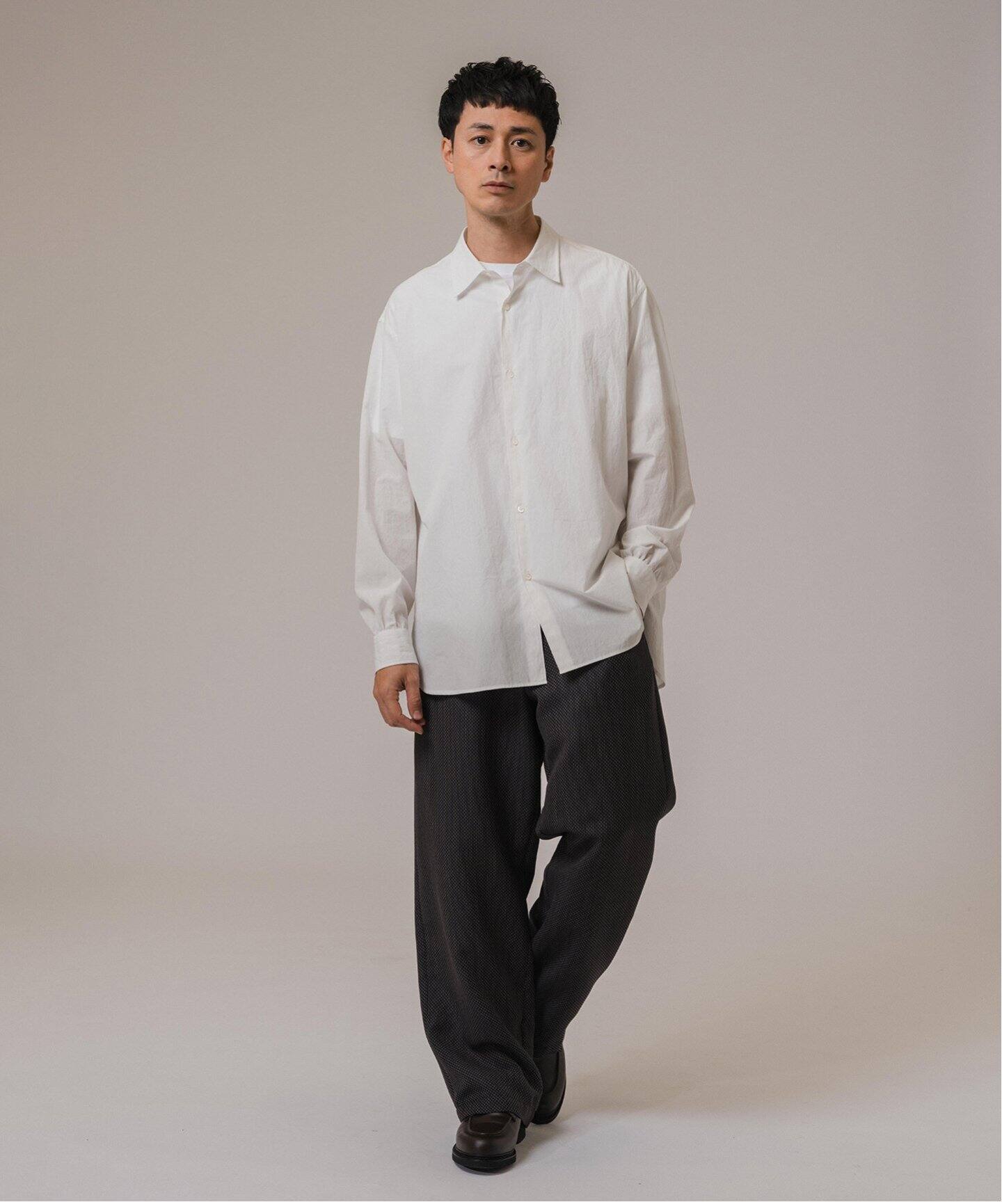 ETS.MATERIAUX(マテリオ) フレンチワークシャツ（シャツ／ブラウス 