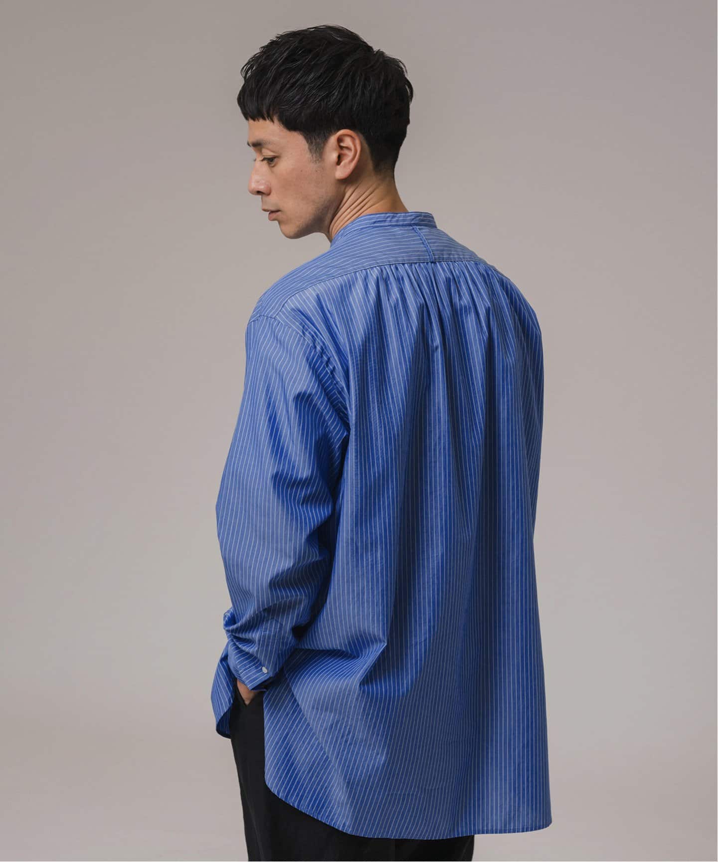 【Ets.Materiaux】 Euro long shirt & pants ETS.MATERIAUX(マテリオ) ファーマー ロングシャツ（シャツ