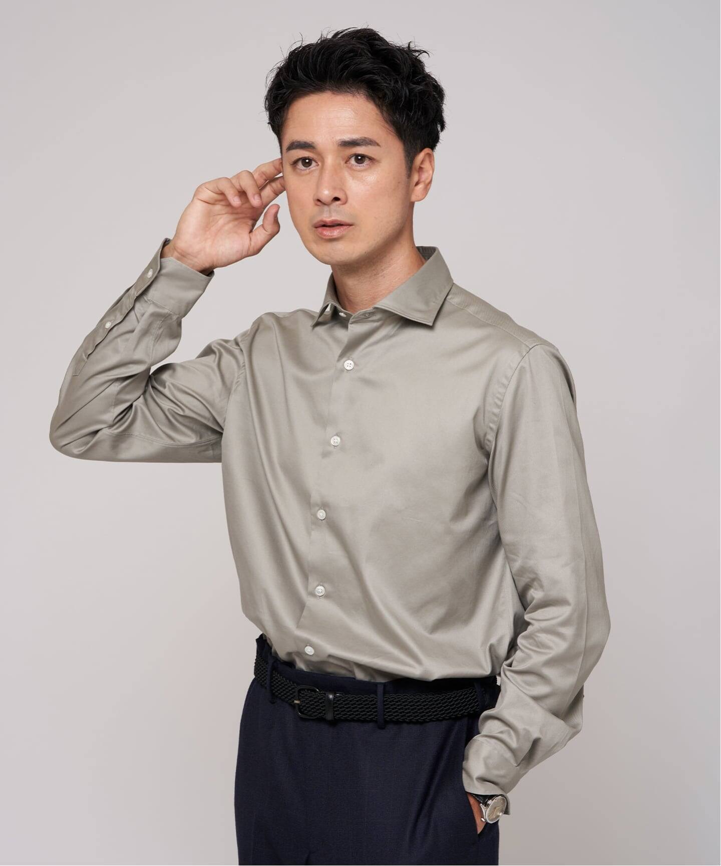 コットン イングリッシュ スプレッドカラーシャツ（シャツ／ブラウス