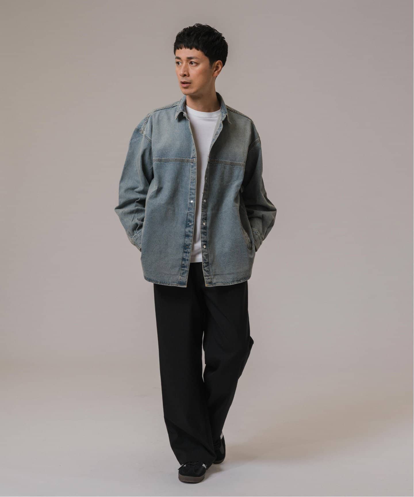 c.❤︎　LE JEAN DE EDIFICE デニム シャツ エディフィス EDIFICE LE JEAN DE EDIFICE 11オンス デニム