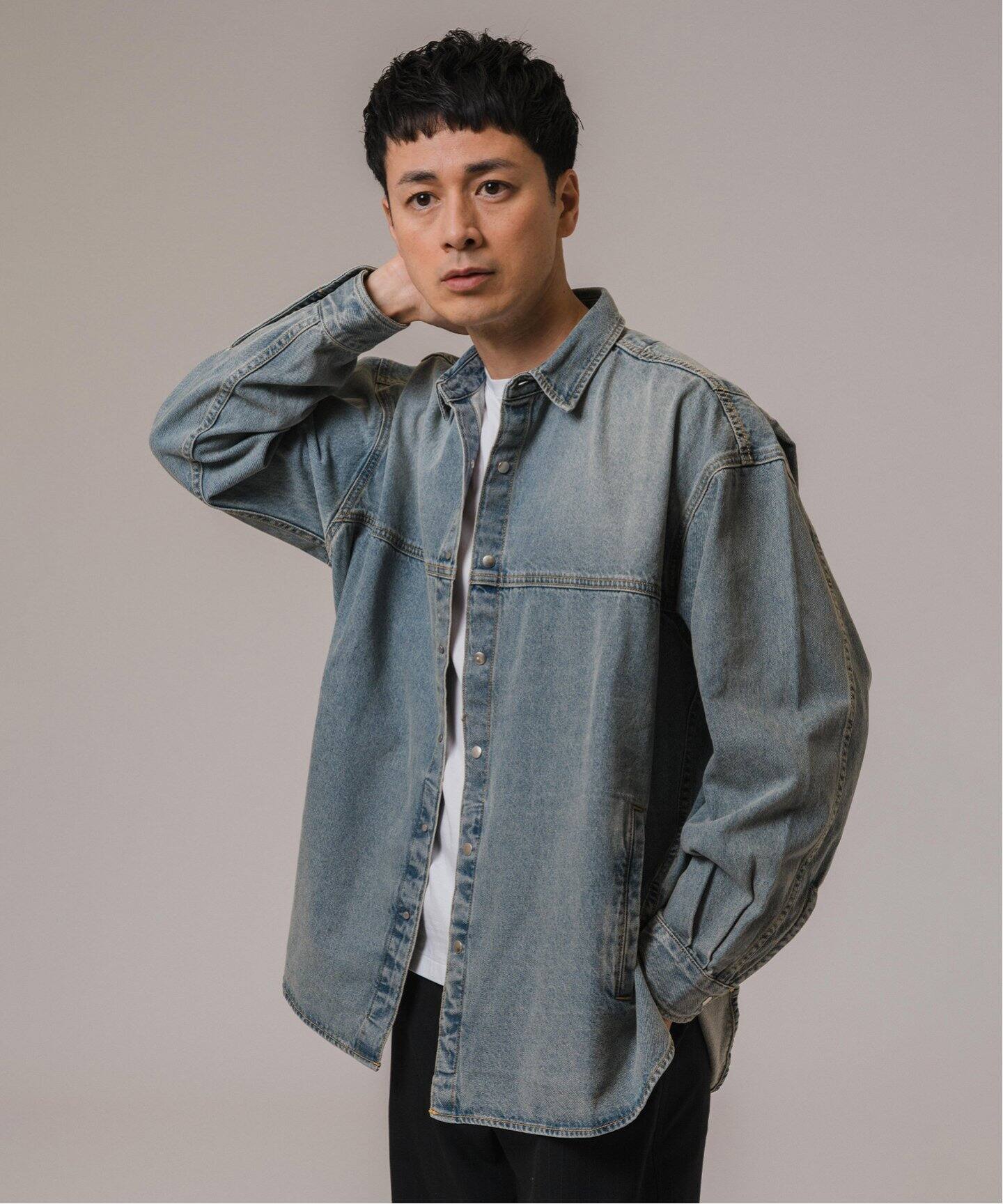 LE JEAN DE EDIFICE 11オンス デニムシャツ（シャツ／ブラウス