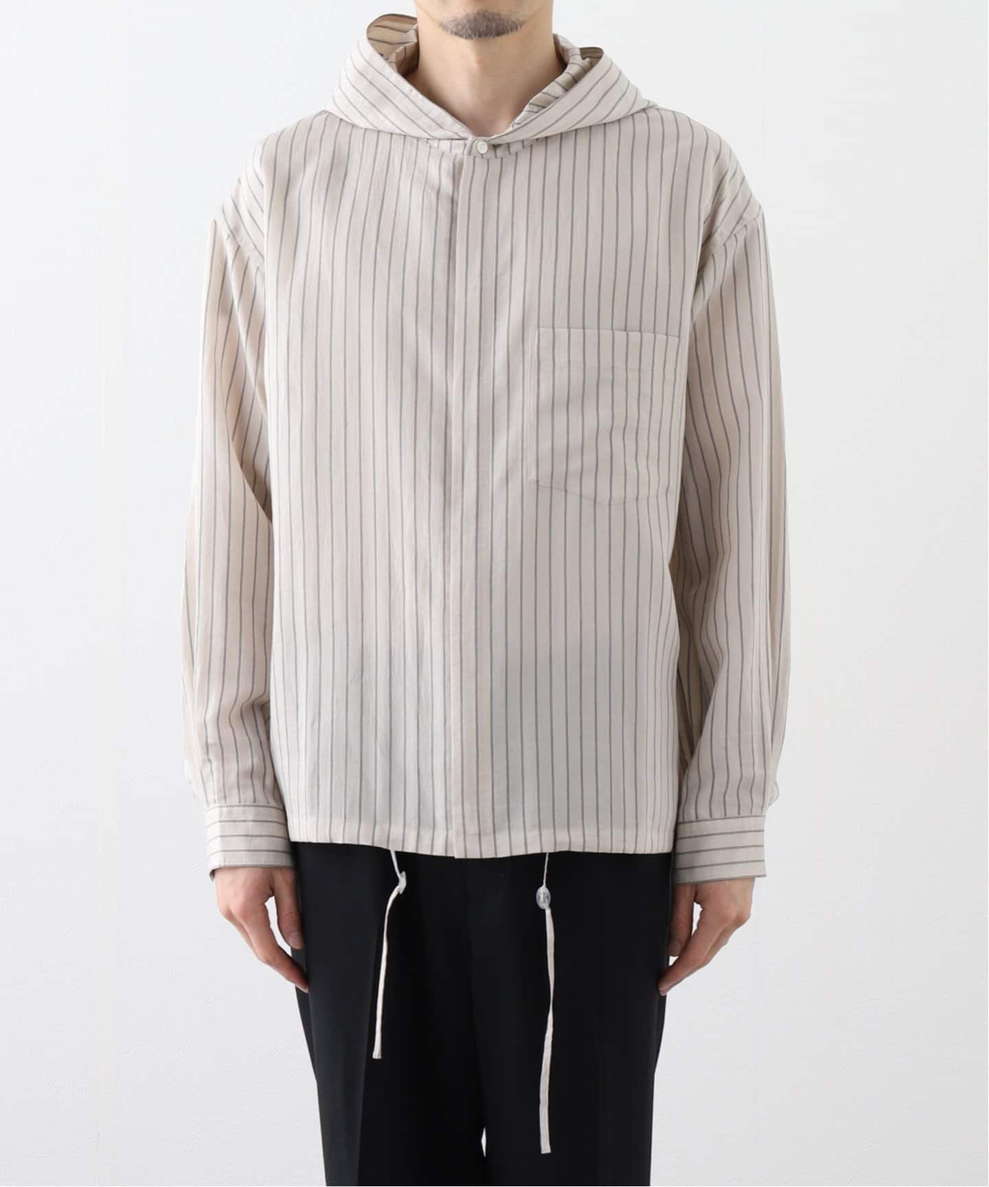 E.ACAR CALVIA Hoodie shirt（シャツ／ブラウス）｜EDIFICE