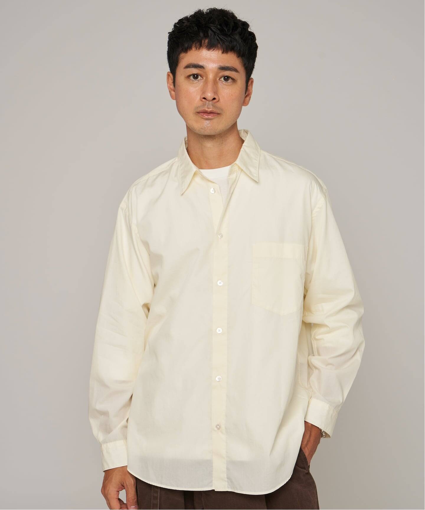 Japan made 200/2 ポプリン シャツ（シャツ／ブラウス