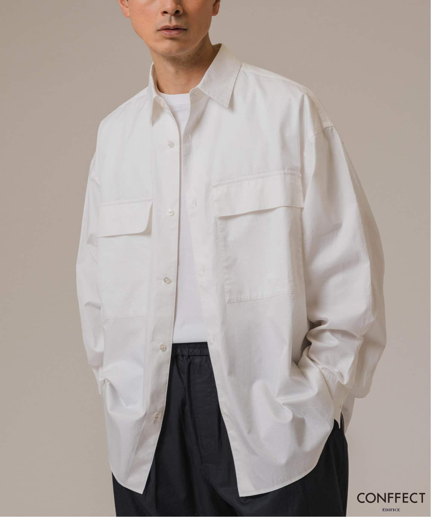 CONFFECT EDIFICE タイプライター ロングスリーブシャツ（シャツ