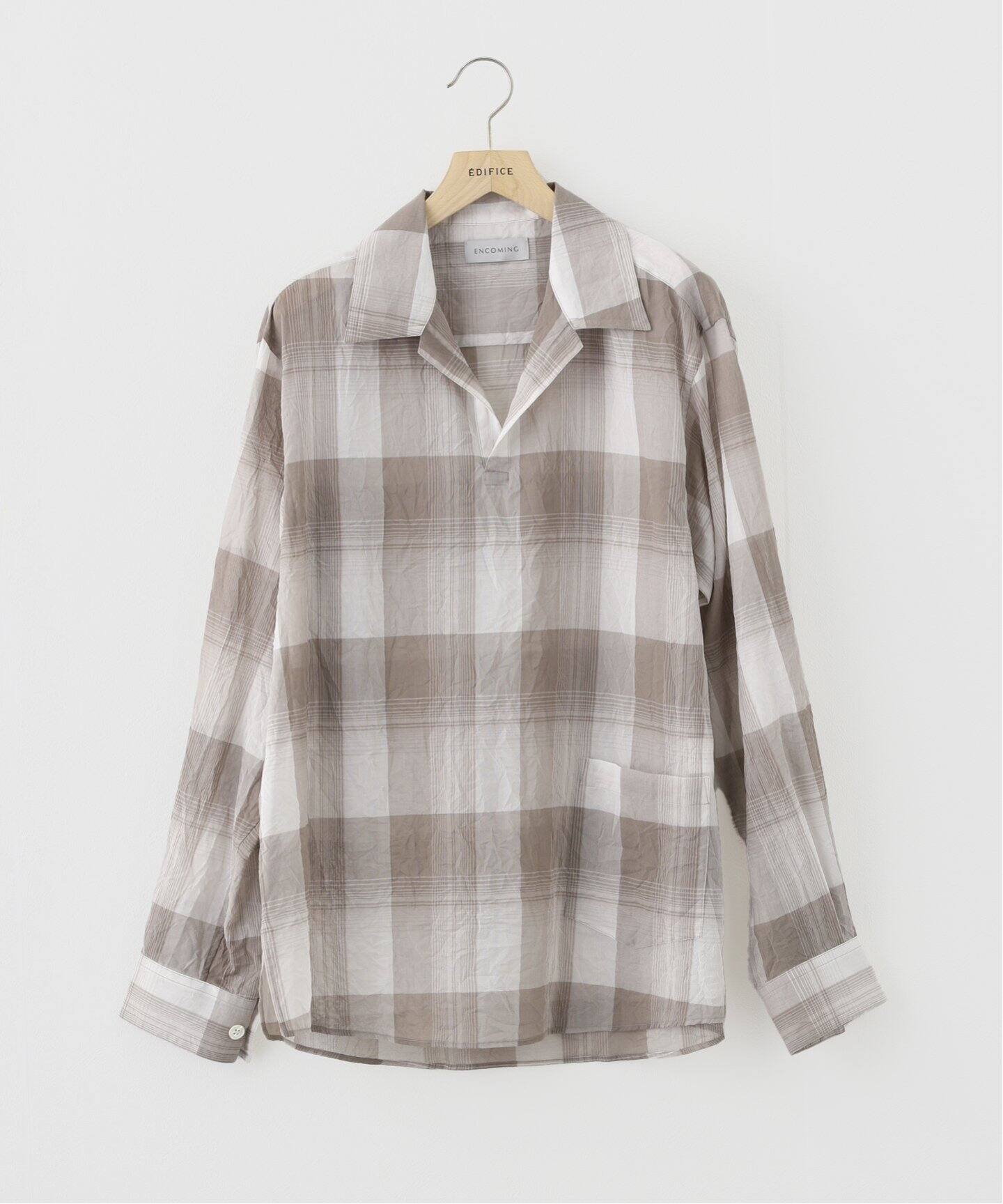 ENCOMING (インカミング) PULLOVER POCKET SHIRT（シャツ／ブラウス 