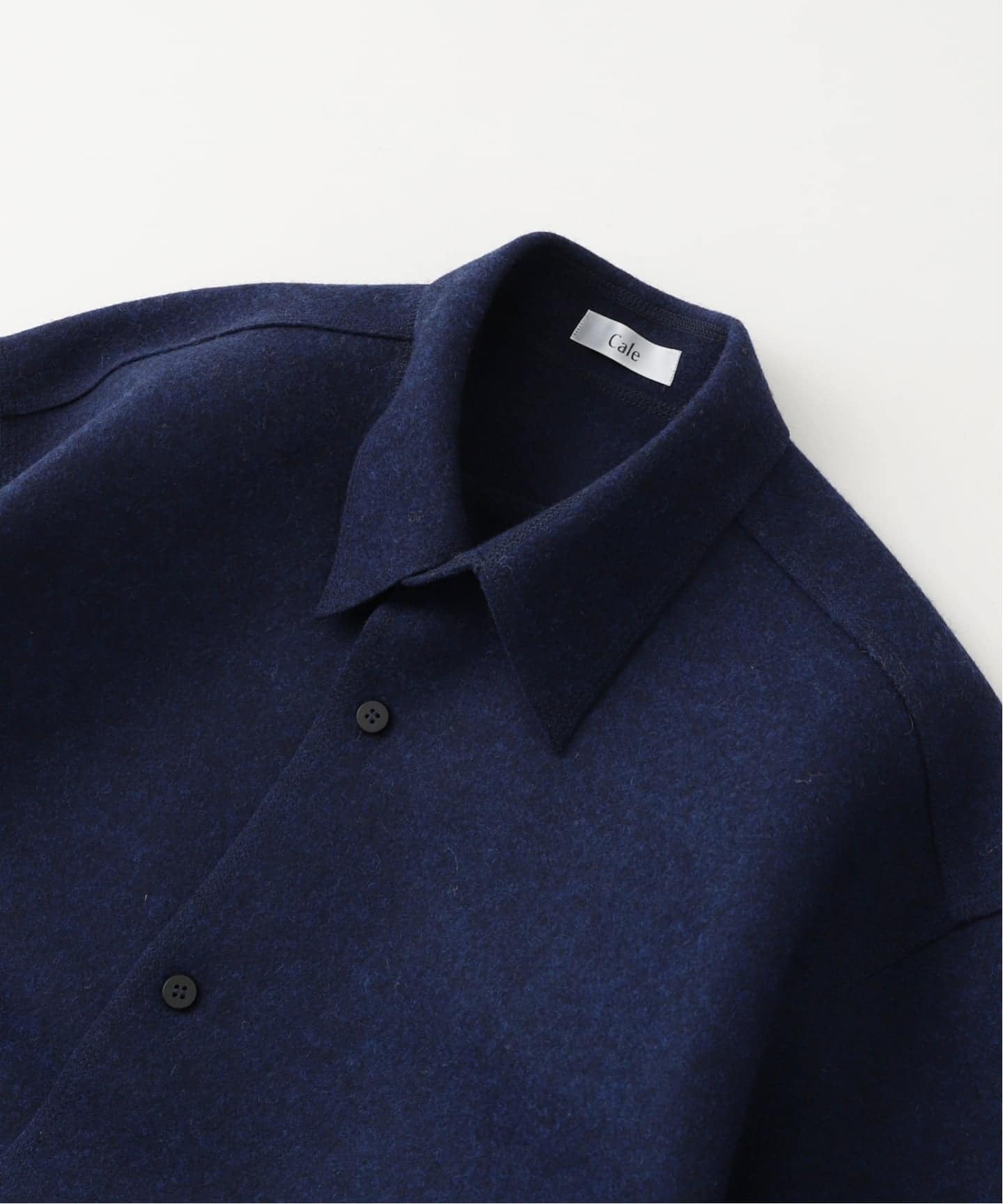 cale カル　ウールフェルト ジャケット　ブラウン Cale (カル) ウールフェルト SHIRT（シャツ／ブラウス）｜EDIFICE