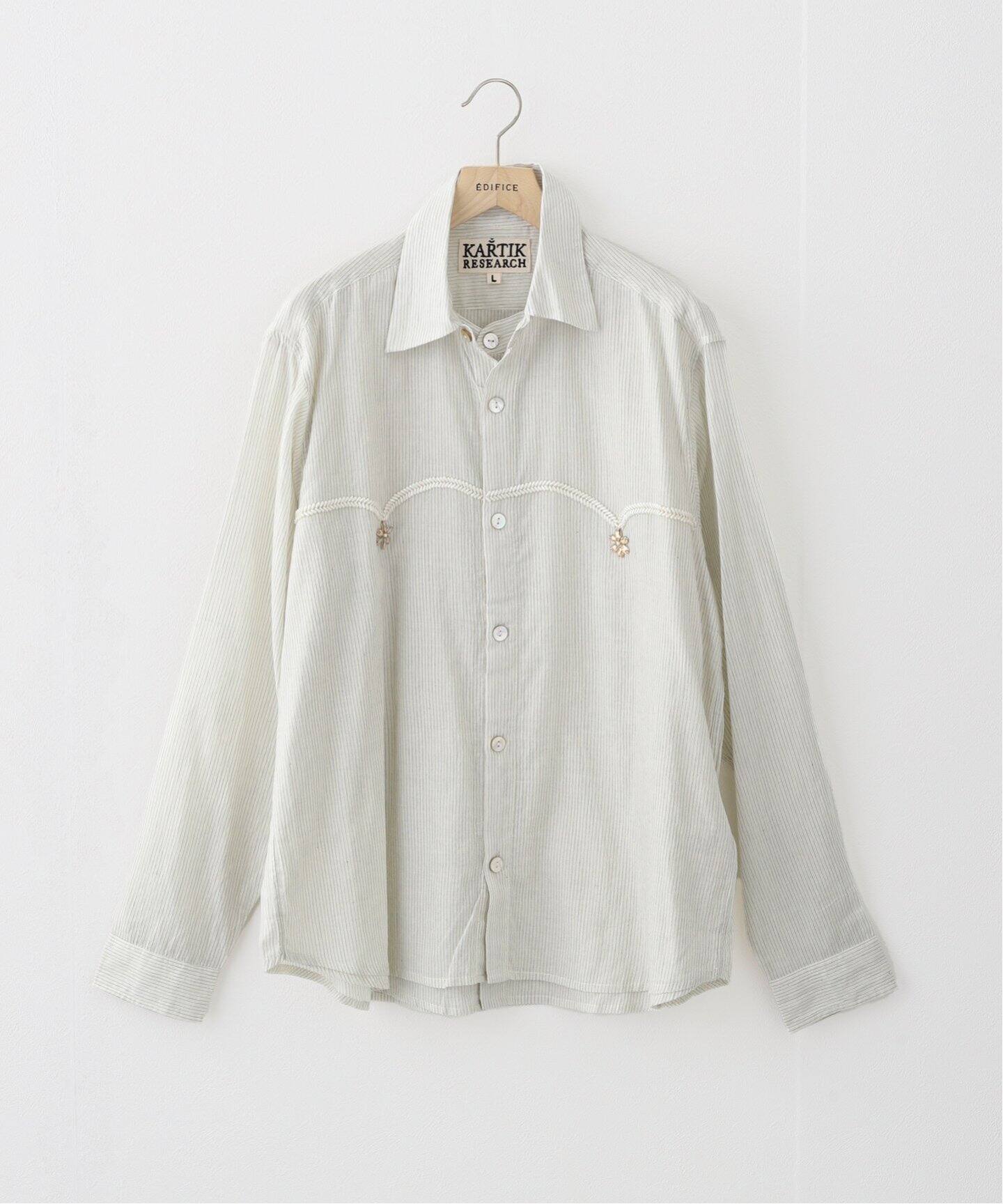 KARTIK RESEARCH (カルティック リサーチ) DOUBLE LAYER SHIRT（シャツ 