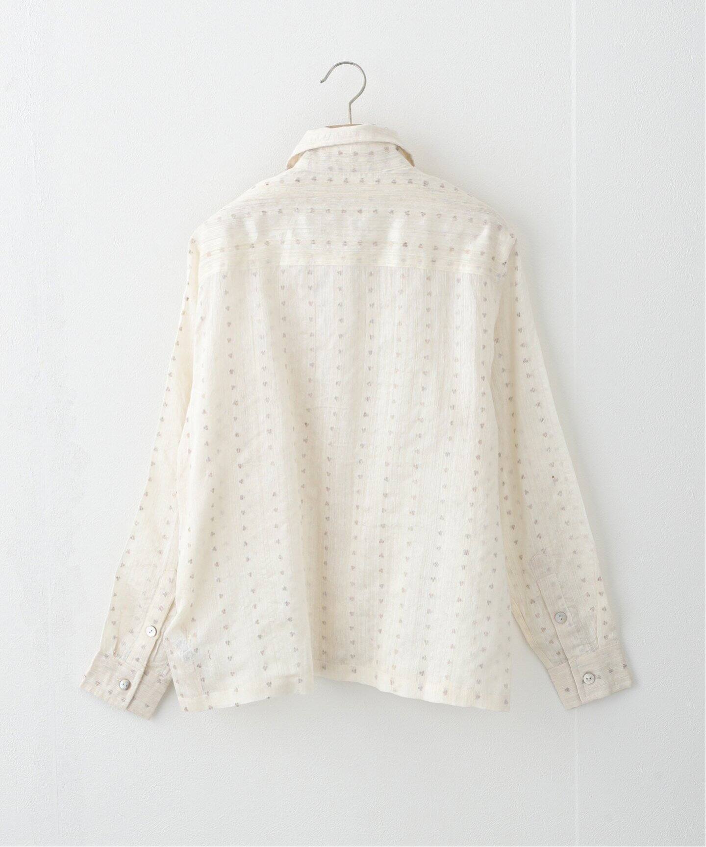 KARTIK RESEARCH (カルティック リサーチ) SEQUIN WEAVE BOX SHIRT