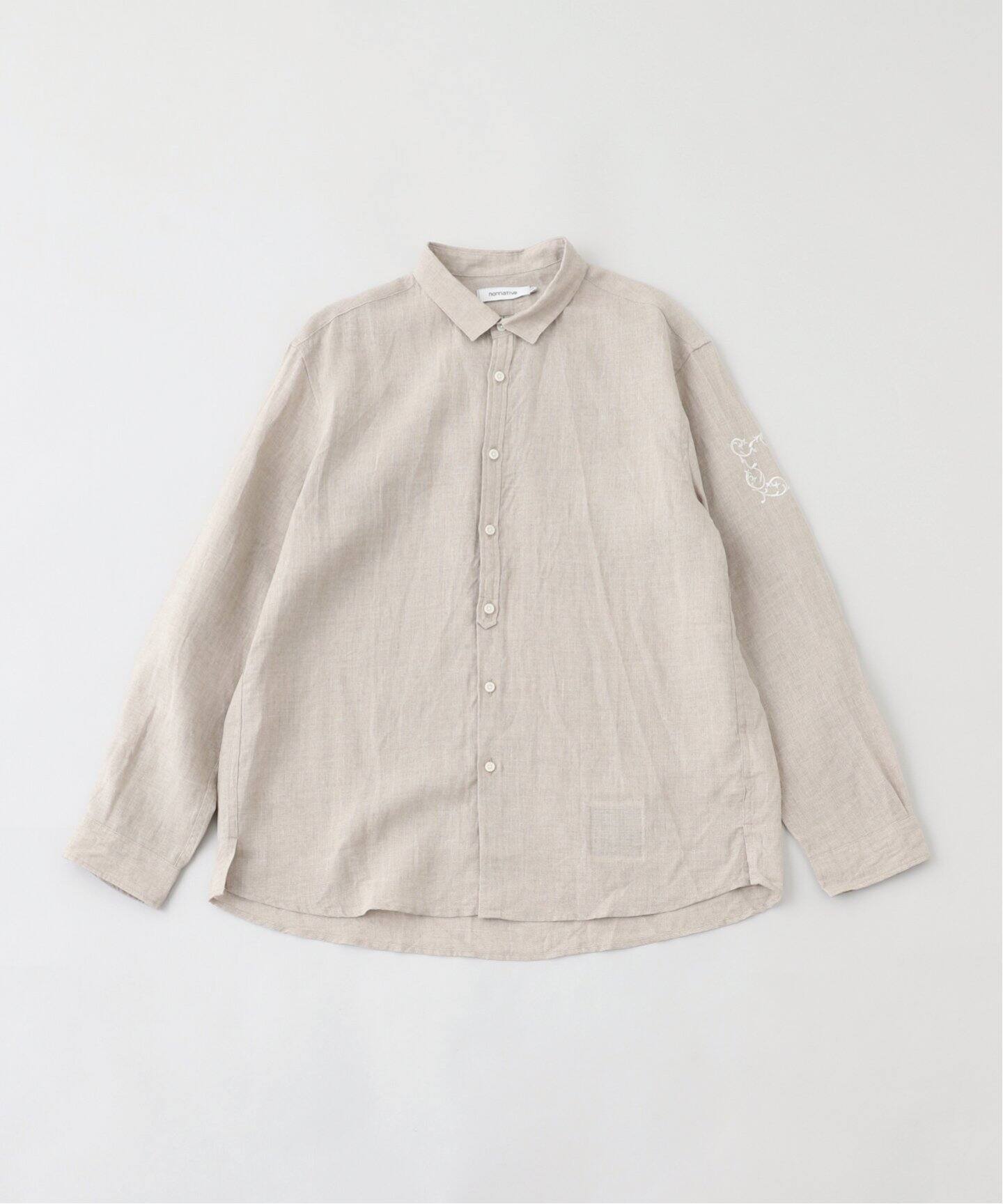nonnative (ノンネイティブ) STRANGER L/S SHIRT LINEN OX NNS4607 