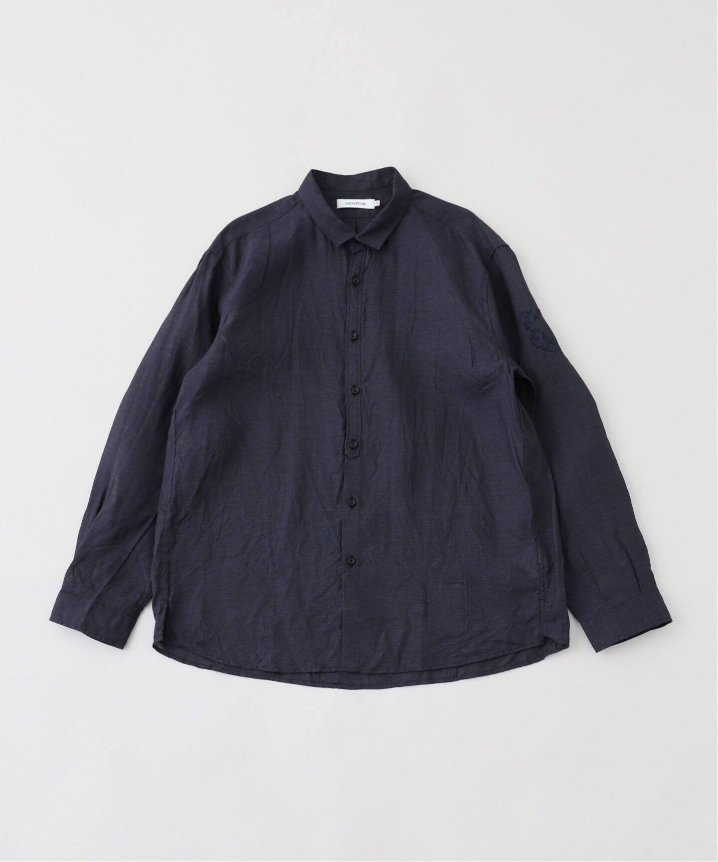 nonnative (ノンネイティブ) STRANGER L/S SHIRT LINEN OX NNS4607