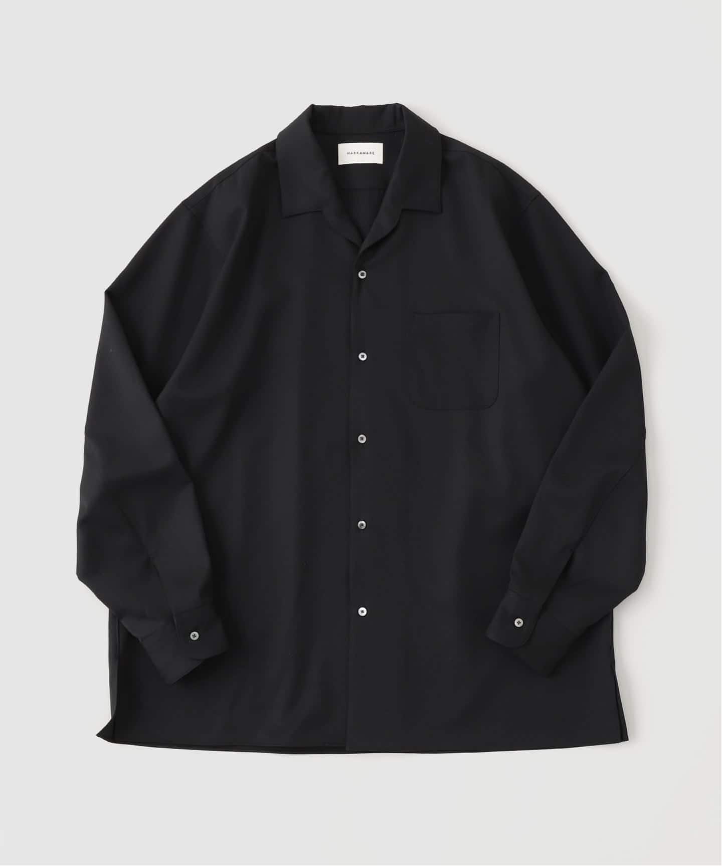 MARKAWARE (マーカウェア) ITALIAN OPEN COLLAR SHIRT（シャツ