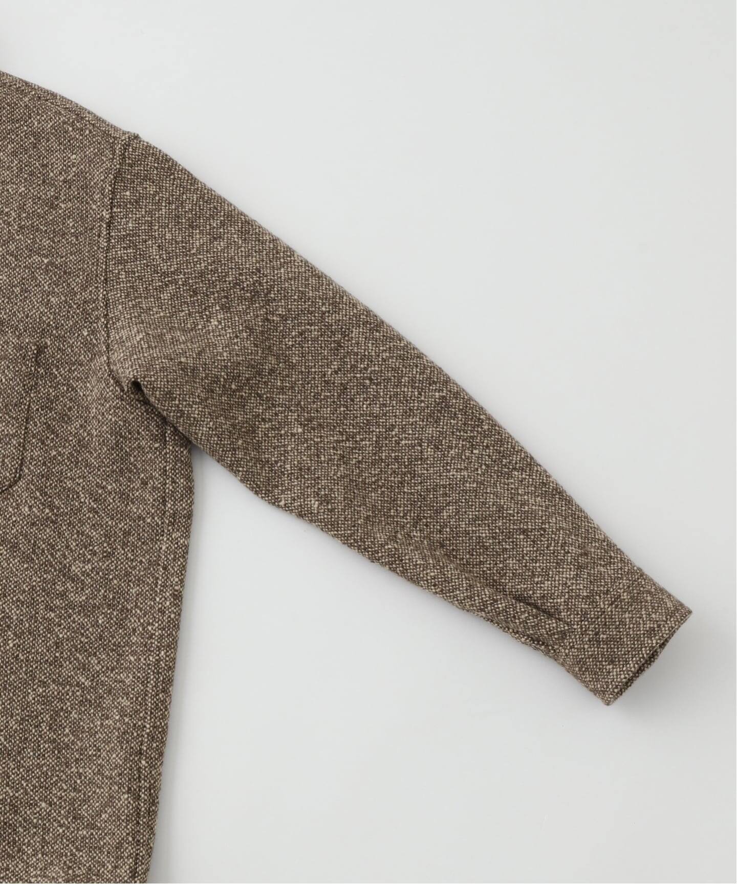 AURALEE (オーラリー) HOMESPUN TWEED SHIRT BLOUSON A25AB02HT AURALEE (オーラリー) HOMESPUN TWEED SHIRT BLOUSON A25AB02HT