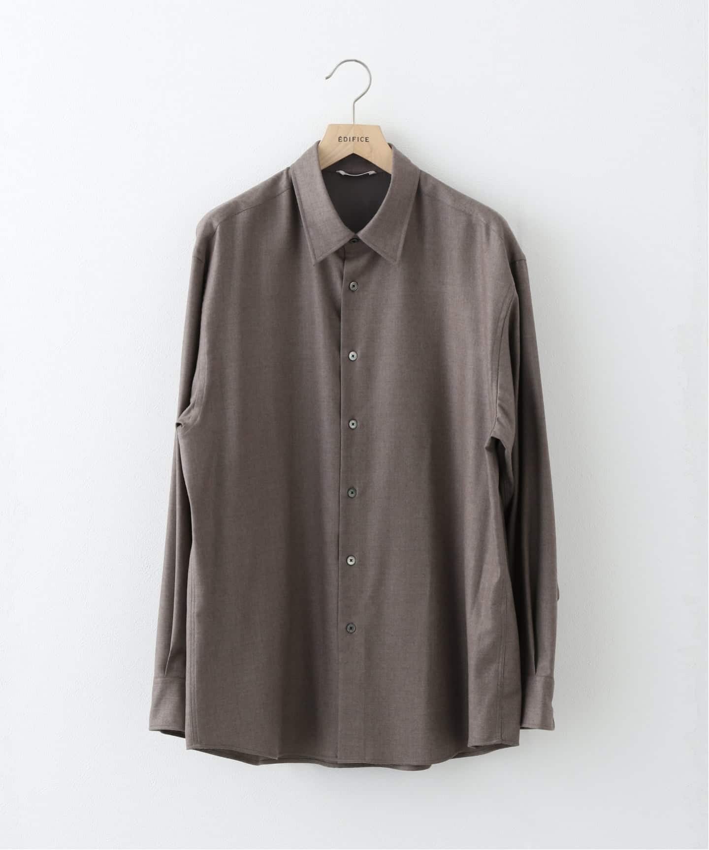 AURALEE (オーラリー) SUPER LIGHT WOOL SHIRT A25AS01OS