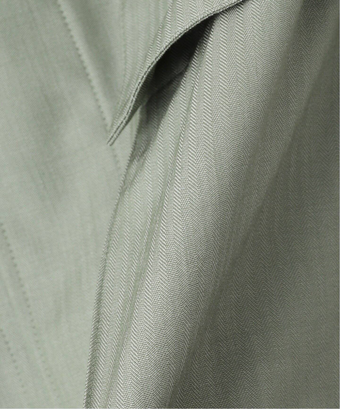 AURALEE (オーラリー) WOOL HERRINGBONE OVER SHIRT（シャツ／ブラウス 