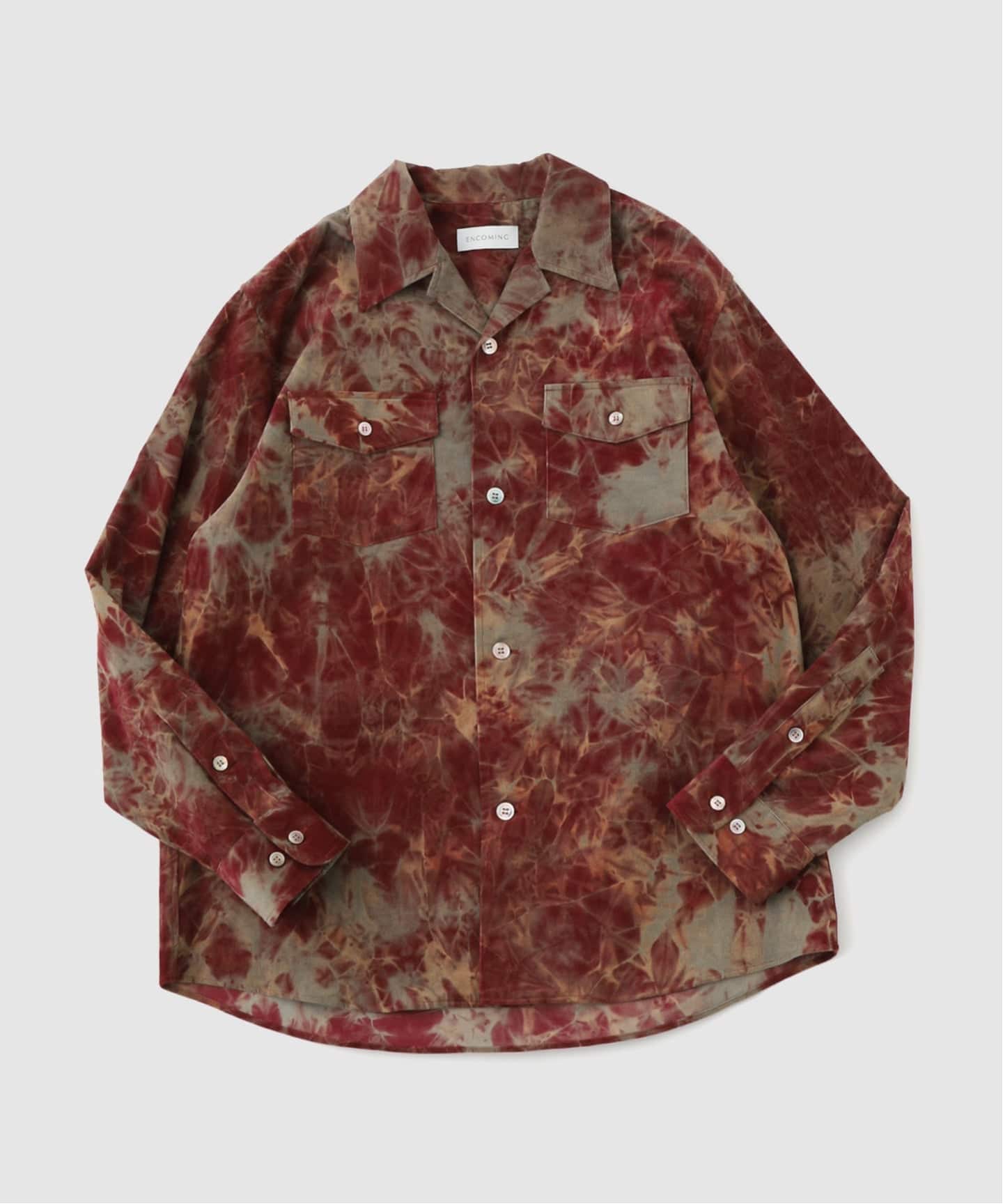 エディフィス（EDIFICE）/ENCOMING(インカミング) OPEN COLLAR シャツ ENCOMING(インカミング) OPEN COLLAR シャツ（シャツ／ブラウス