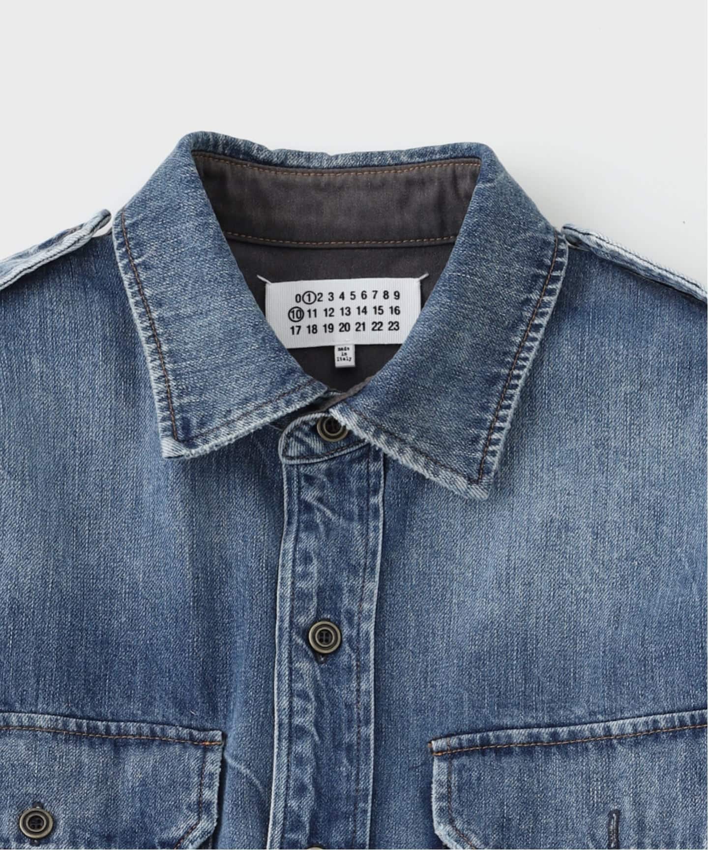 MAISON MARGIELA (メゾン マルジェラ) VINTAGE DENIM シャツ（シャツ