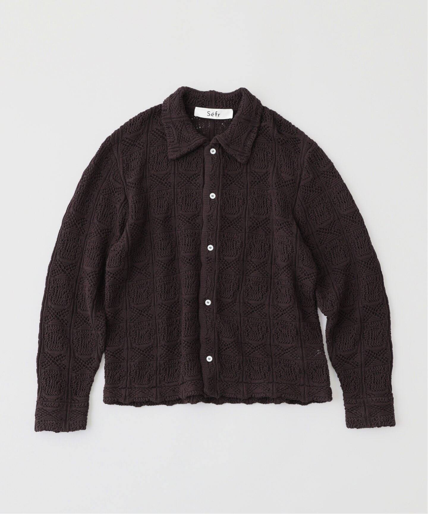Sefr(セファー) MYLES OVERSHIRT SF-25SSM-030（シャツ／ブラウス 