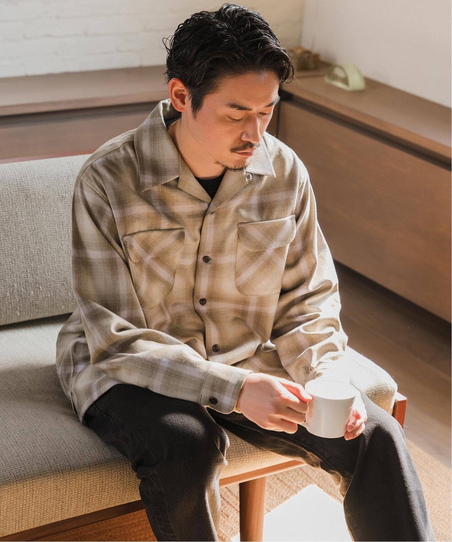 PENDLETON EDIFICE 別注　ペンドルトン　シャツ　ウール　ボード PENDLETON(ペンドルトン) 別注 ボード シャツ（シャツ／ブラウス