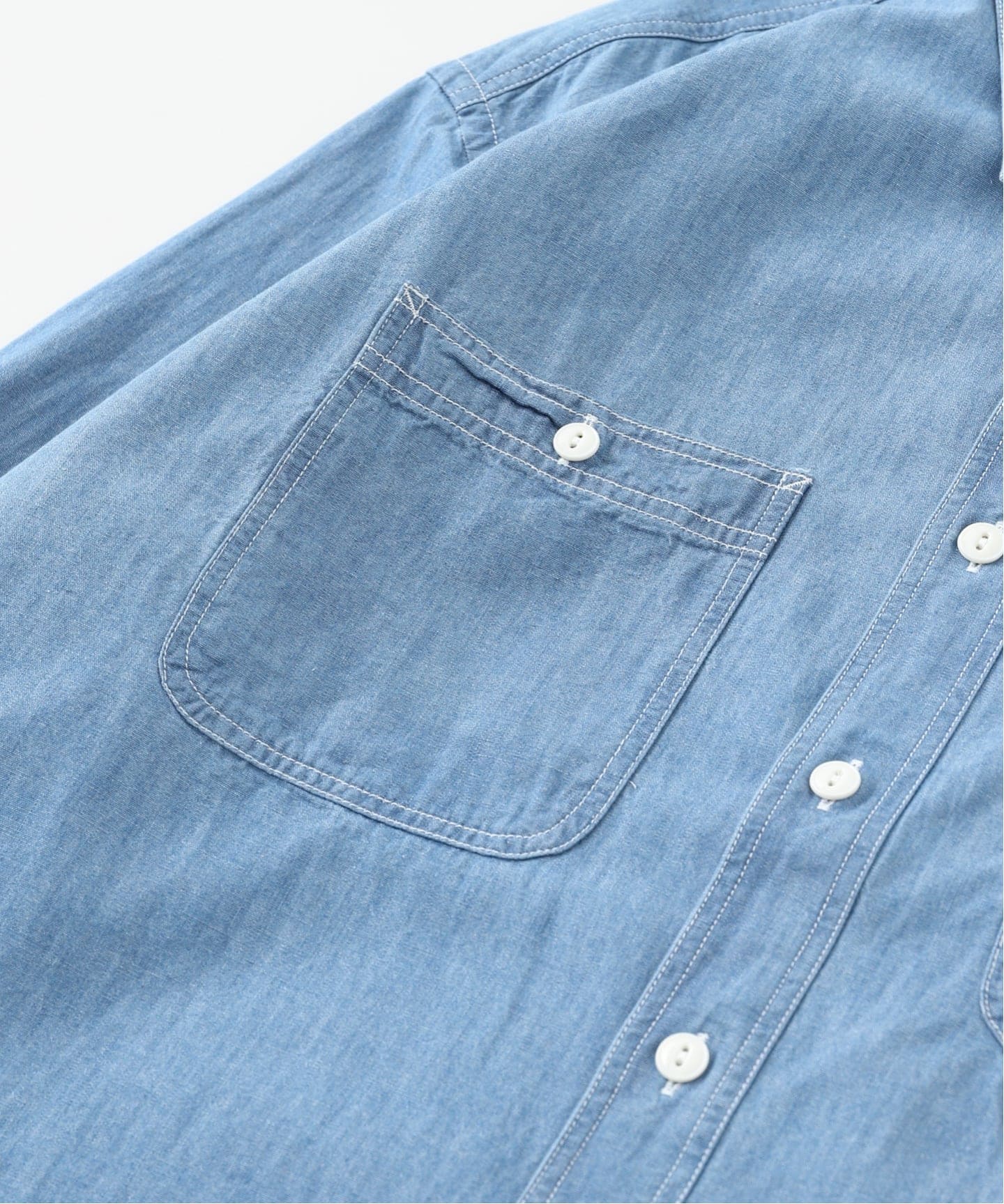 WORK OF ART(ワークオブアート) Chambrey シャツ（シャツ／ブラウス