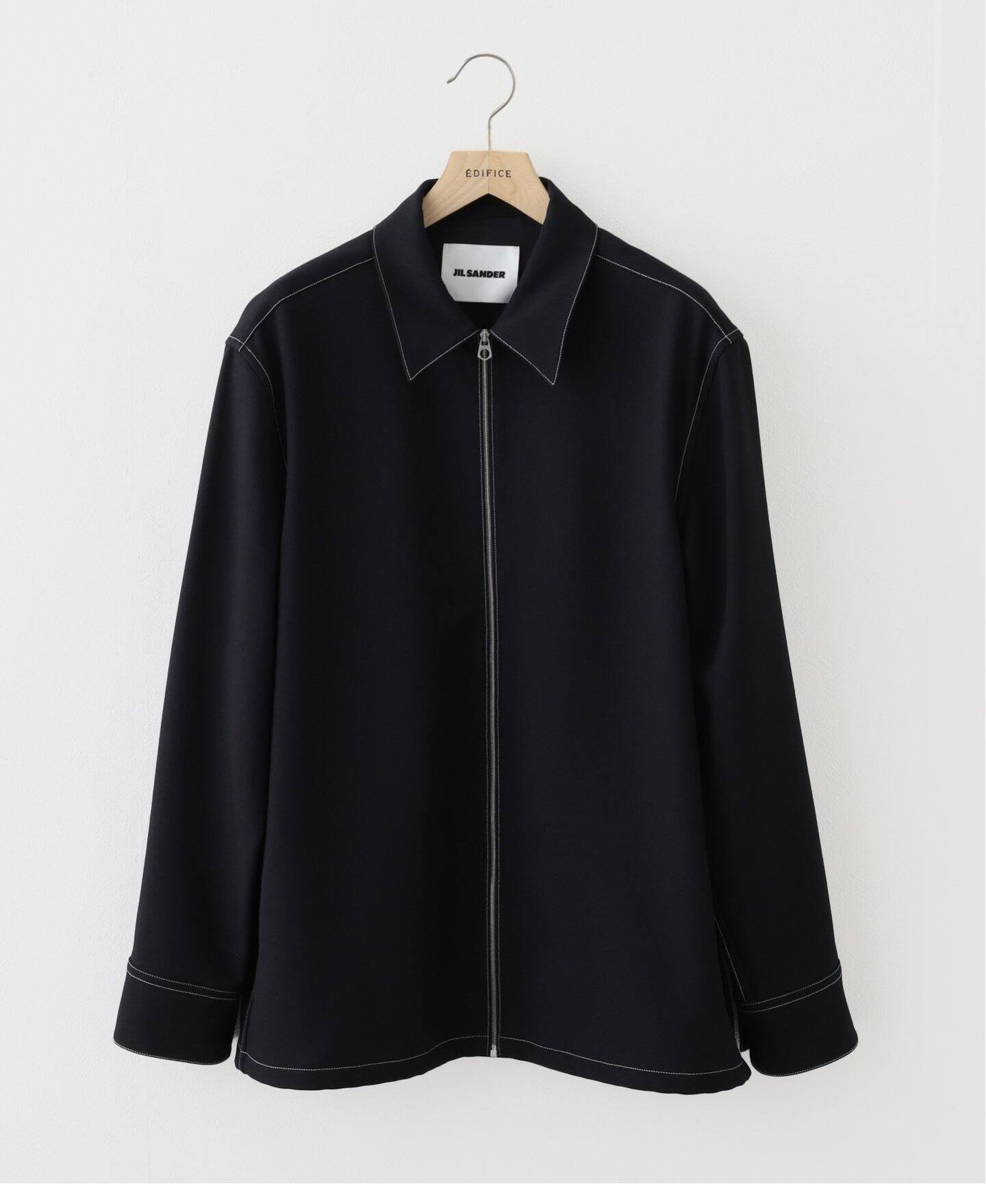 JIL SANDER (ジル サンダー) P/SERGE ZIP UP SHIRT J22DL0299/J70001 