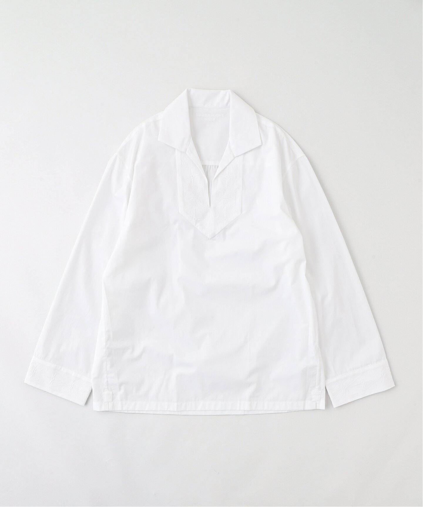 Bourrienne Paris X(ブリエンヌ パリ ディス) Embroidered P/O Shirt 
