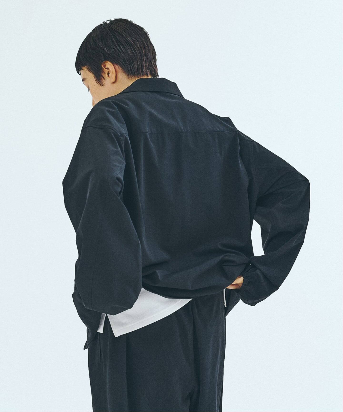 オーバーサイズシャツ&ワイドスラックス UVカット セットアップ