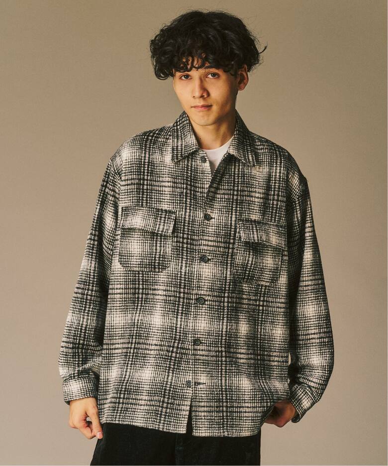 シャギー チェック シャツ（シャツ／ブラウス）｜417 EDIFICE（フォー 