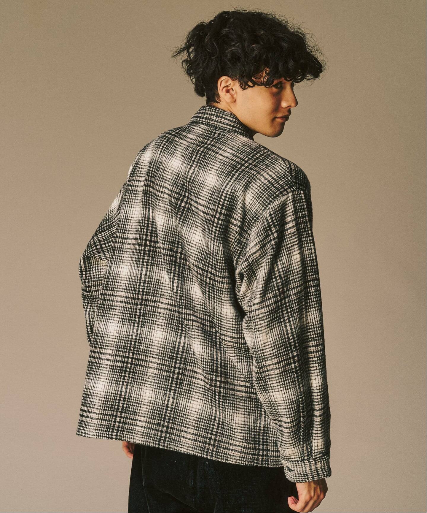 フレームワーク　シャギーマジックチェックシャツ フレームワークシャギーマジックチェックシャツシャツブラウス