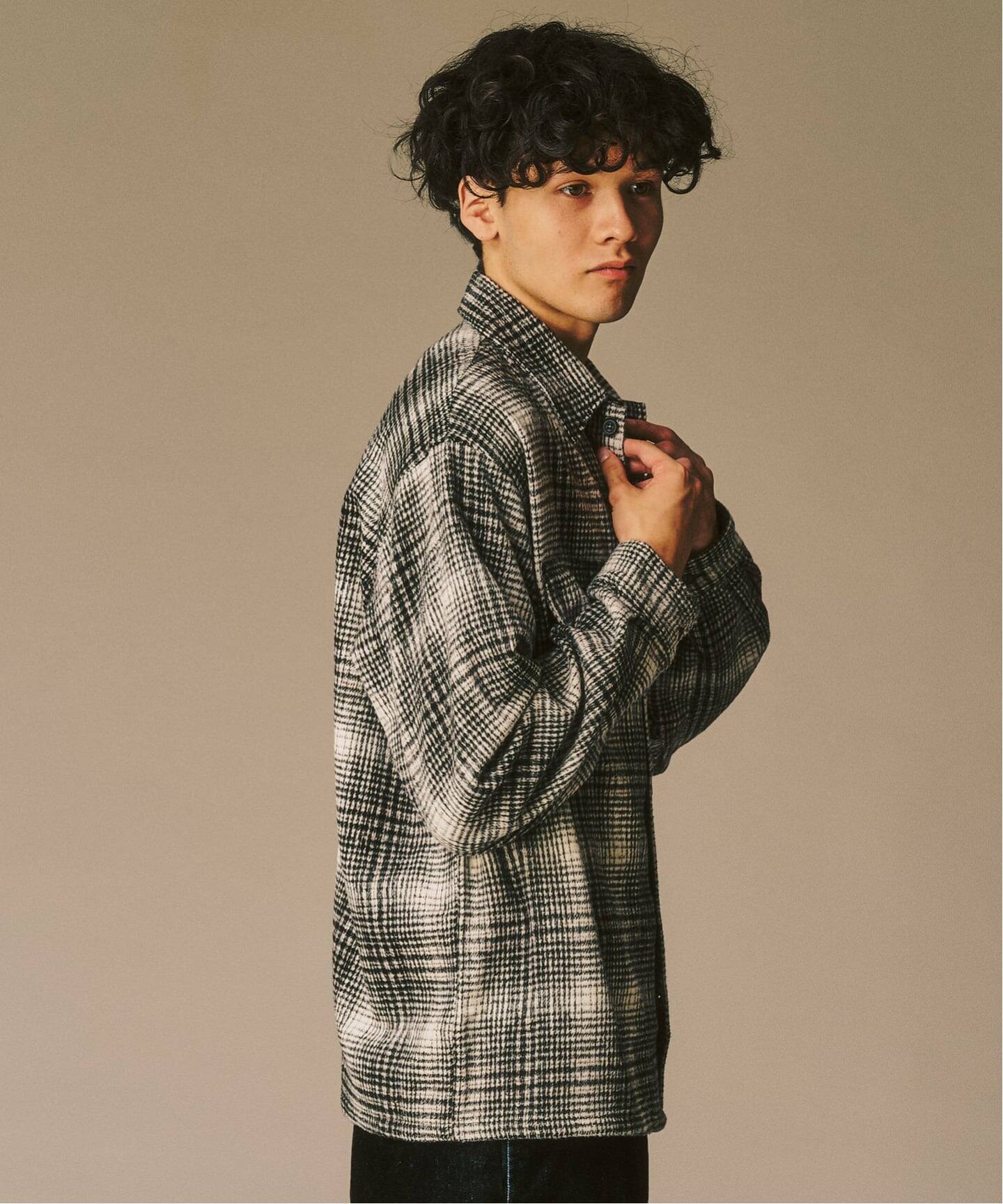 417 エディフィス（417 EDIFICE）/シャギー チェック シャツ シャギー チェック シャツ（シャツ／ブラウス）｜417 EDIFICE（フォー