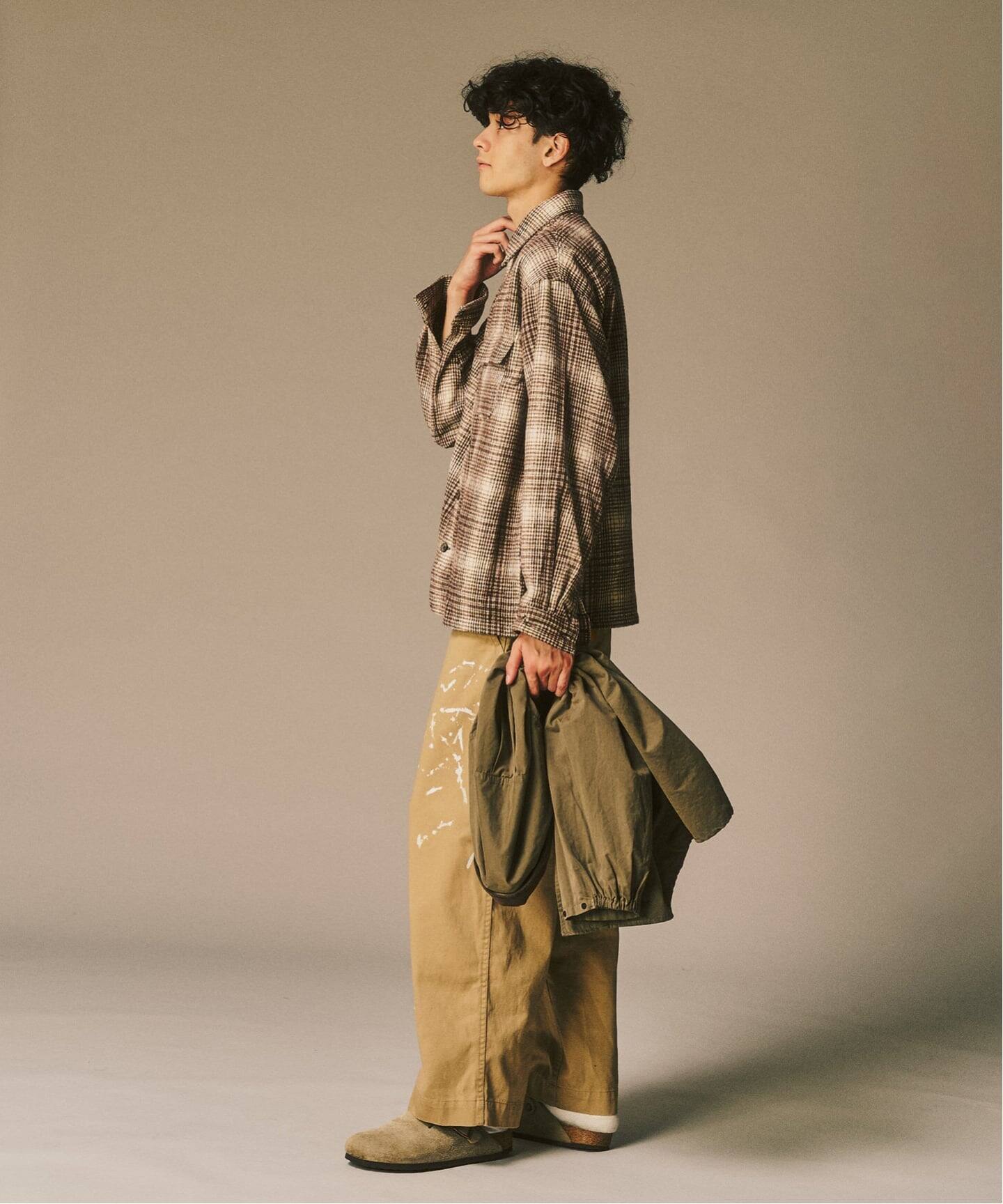 シャギー チェック シャツ（シャツ／ブラウス）｜417 EDIFICE（フォー