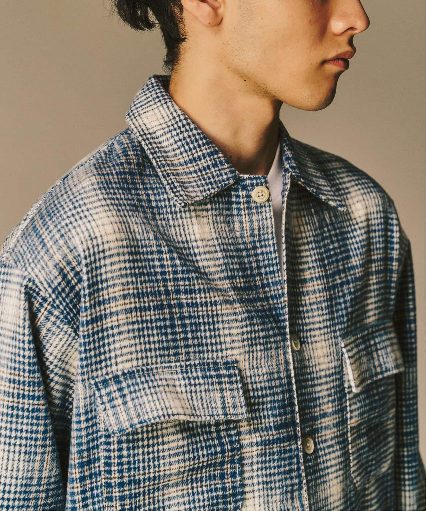 シャギー チェック シャツ（シャツ／ブラウス）｜417 EDIFICE（フォー