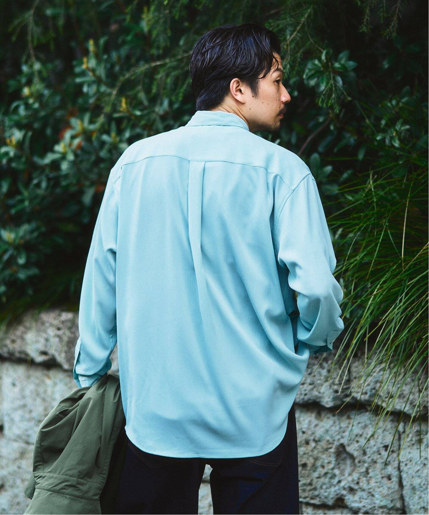 Pクレープ レギュラーシャツ（シャツ／ブラウス）｜417 EDIFICE