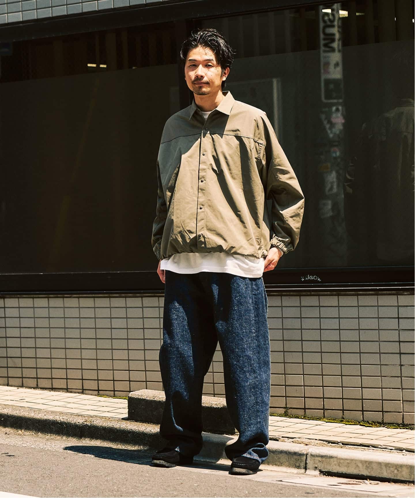 【最終価格】FRAMeWORK シャンブレーシャツ 2024 24775001-2.jpg