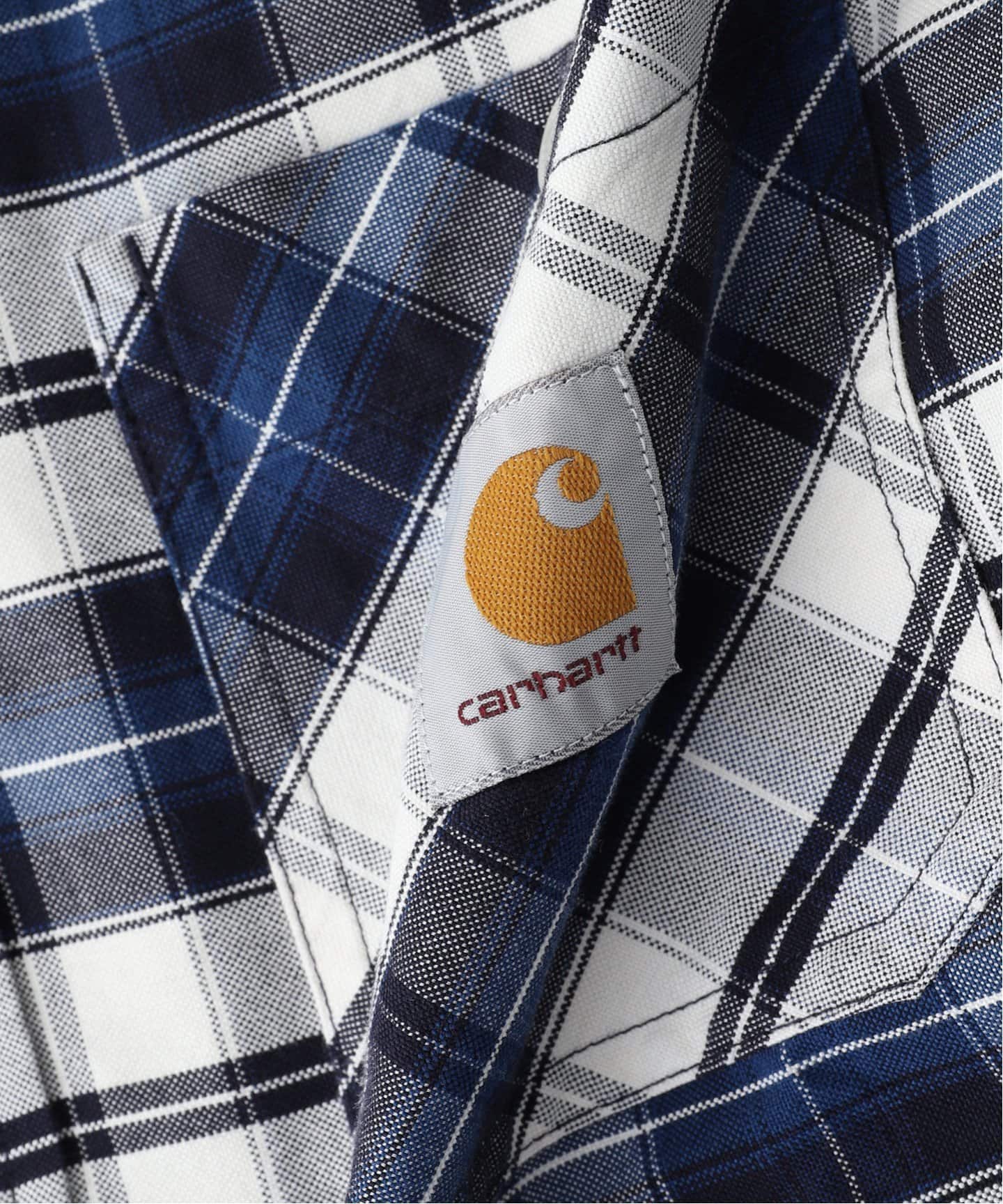 CARHARTT WIP トップス シャツ・ブラウス ブルー チェック柄 Carhartt カーハート WIP ルーズフィット ブランチャード シャツ