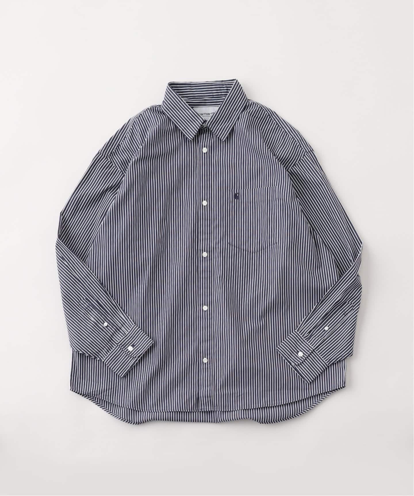 【carhartt】\"L/S Notus Shirt\"胸ポケット ストライプシャツ/2色 carhartt】L/S Notus Shirt胸ポケット ストライプシャツ/2色
