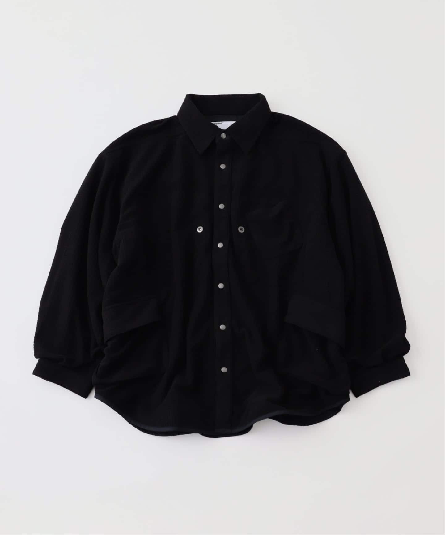 POLIQUANT / ポリクアント THE REVERSIBLE BLOCK-FLEECE SHIRT JKT