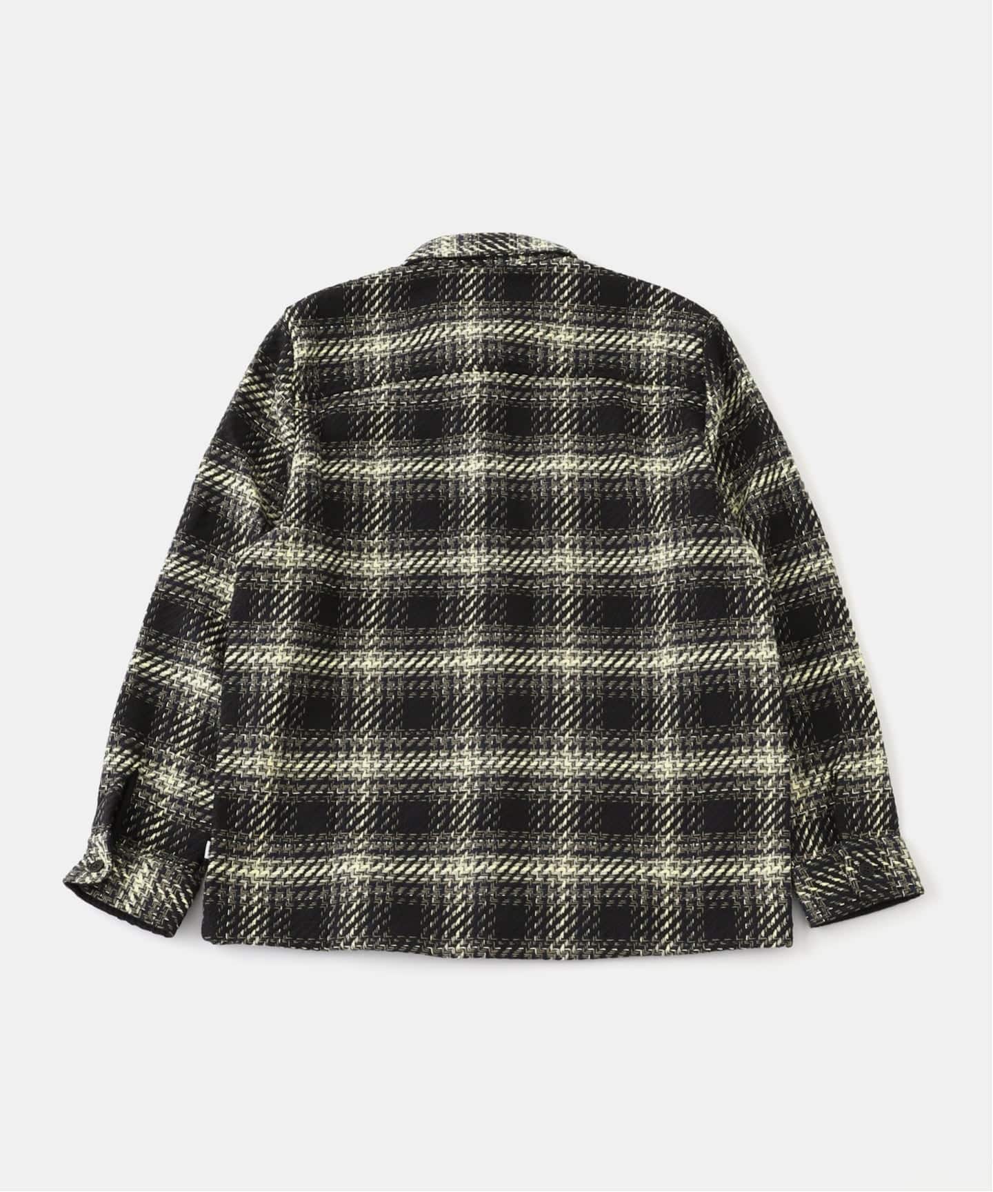 WAX LONDON / ワックス ロンドン】 OVER SHIRT BLACK（シャツ