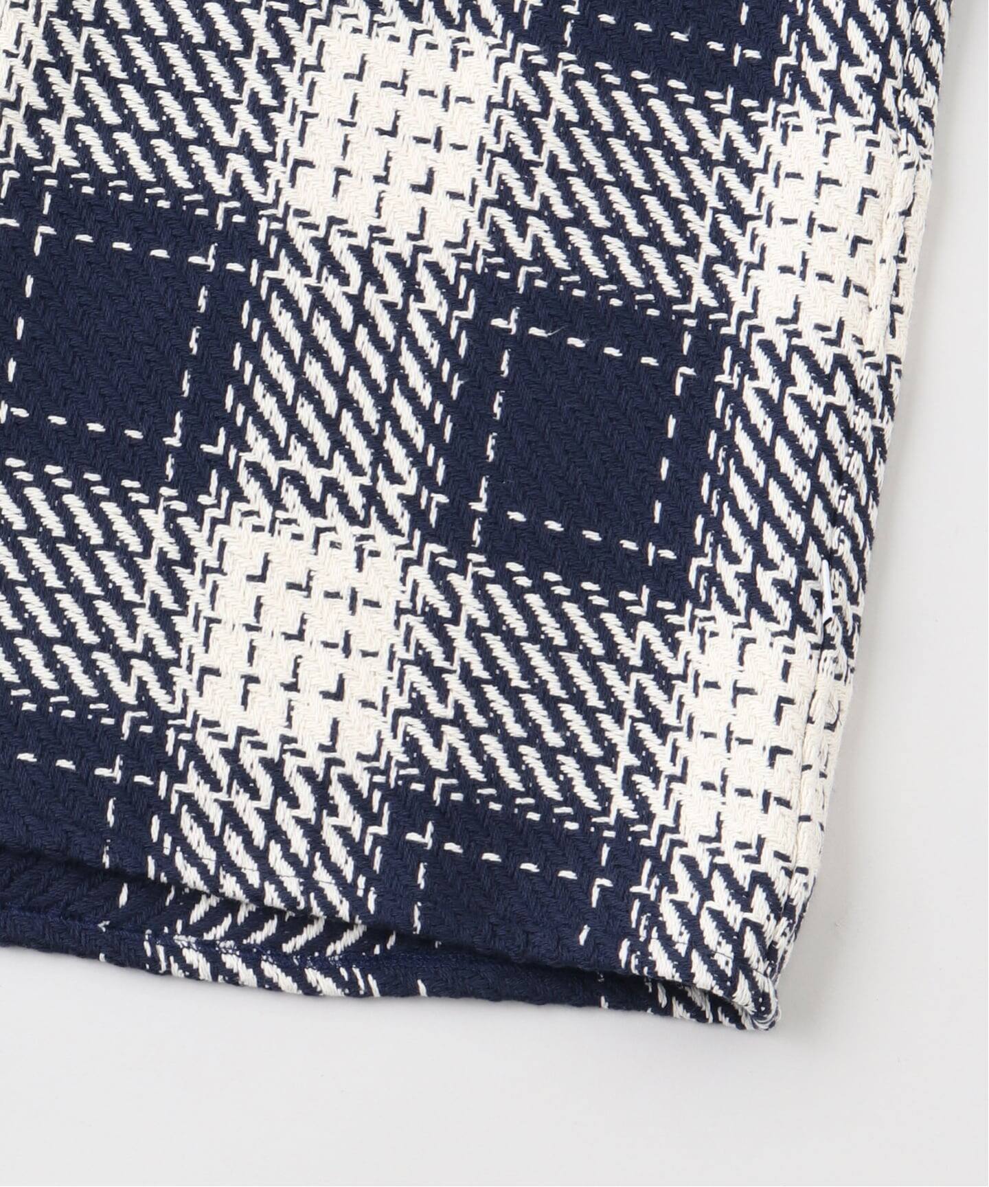 WAX LONDON / ワックス ロンドン】OVER SHIRT MARINE（シャツ