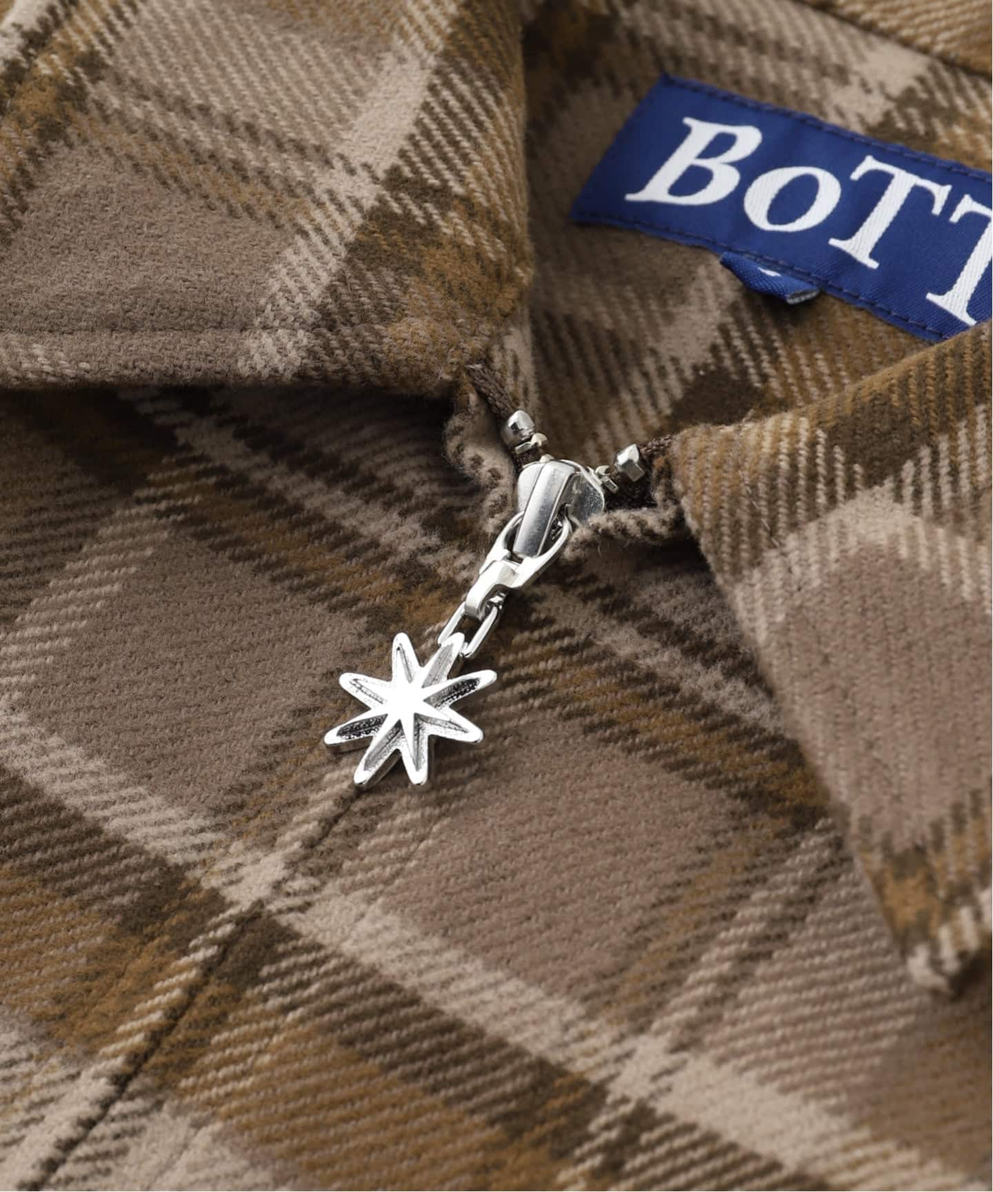 BoTT / ボット ZIP-UP FLANNEL SHIRT（シャツ／ブラウス）｜PULP