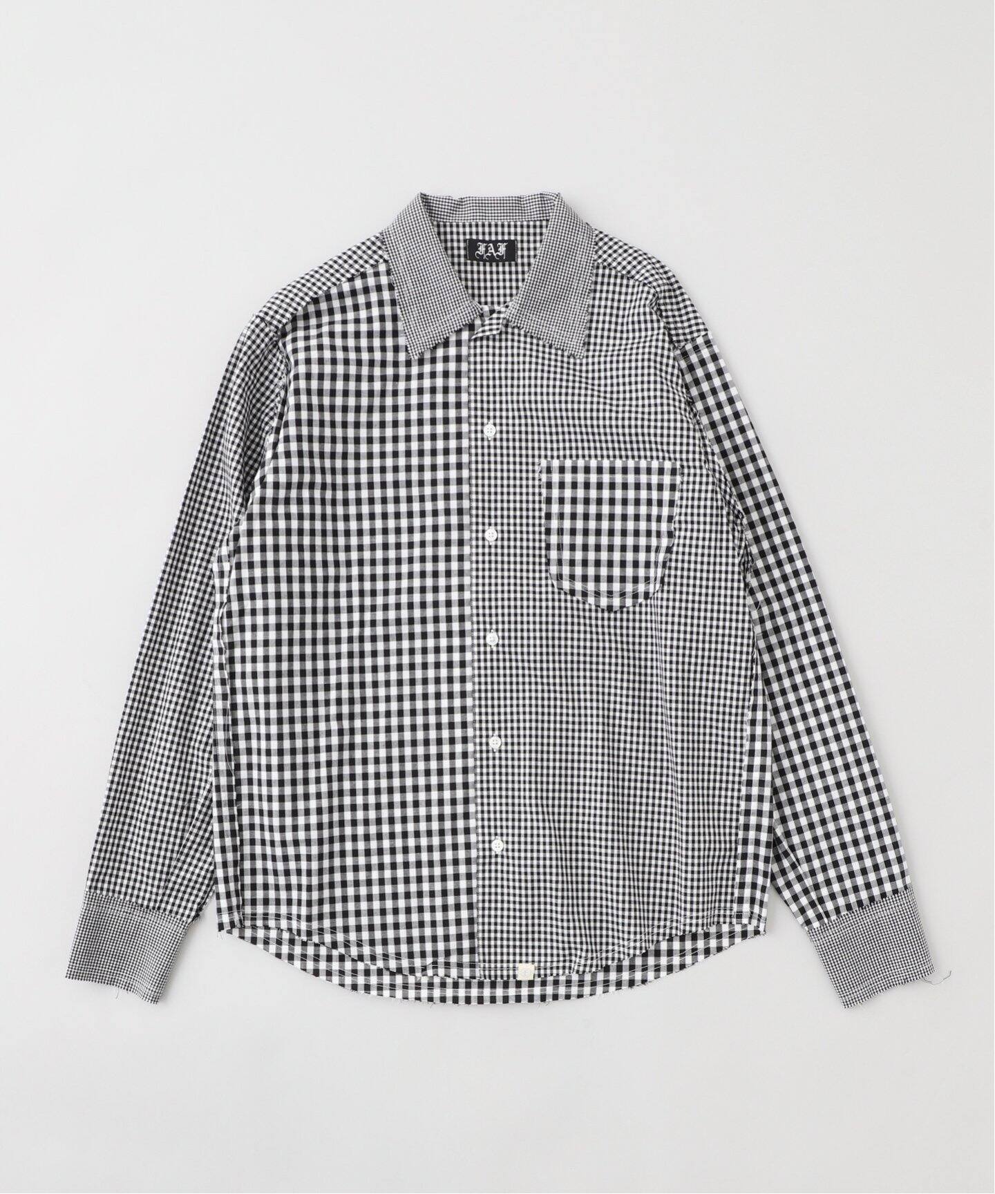 トップス fake as flowers FAF FLANNEL BORO SHIRT FAF fake as flowers FLANNEL BORO SHIRT